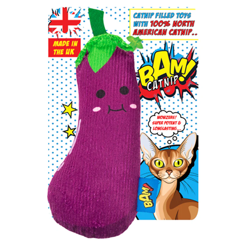 BAM Catnip Genie Aubergine