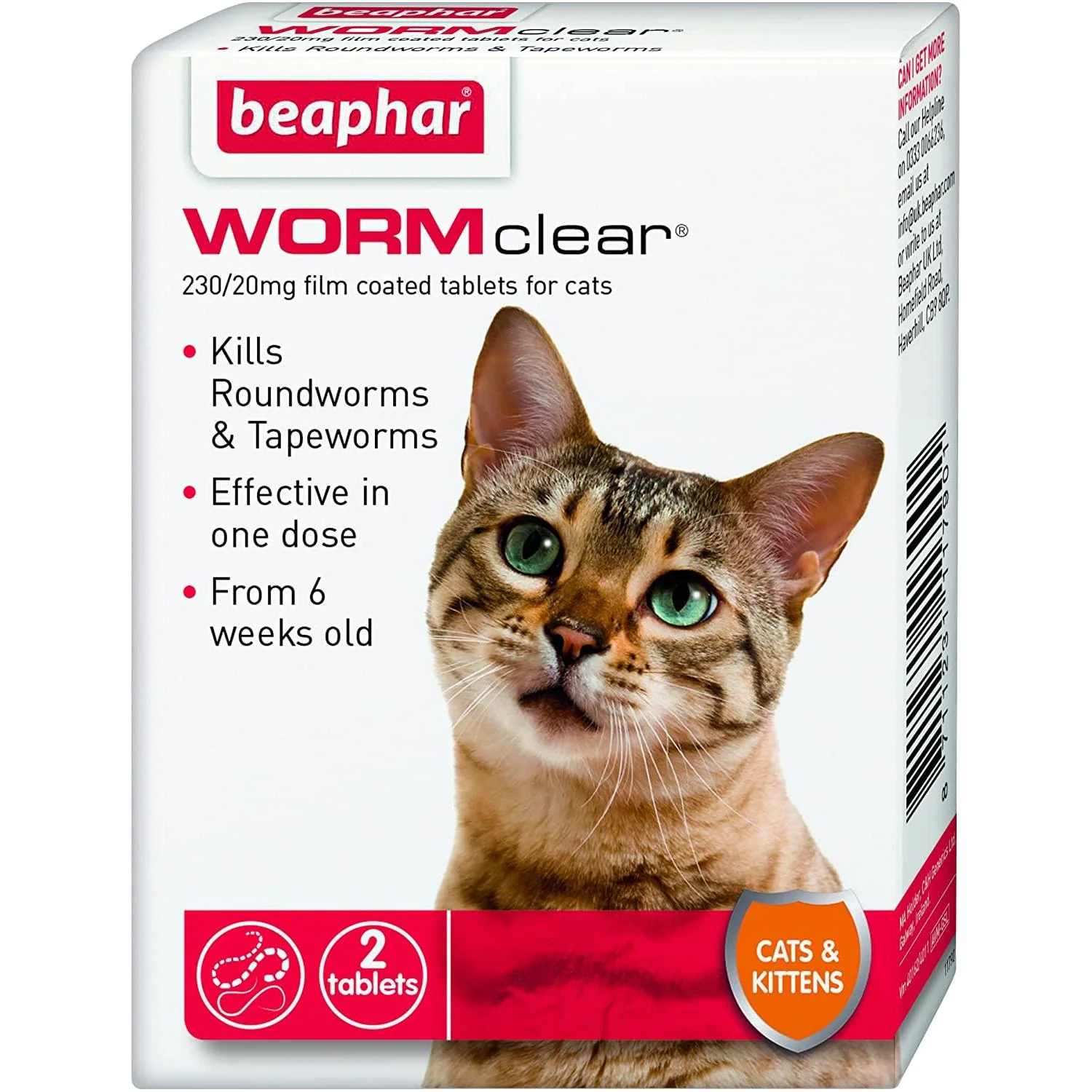 Beaphar WORMclear Cat (tab)