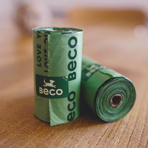 Beco Degradable Poop Bags Mint Scented, 120 Bags - Image 3