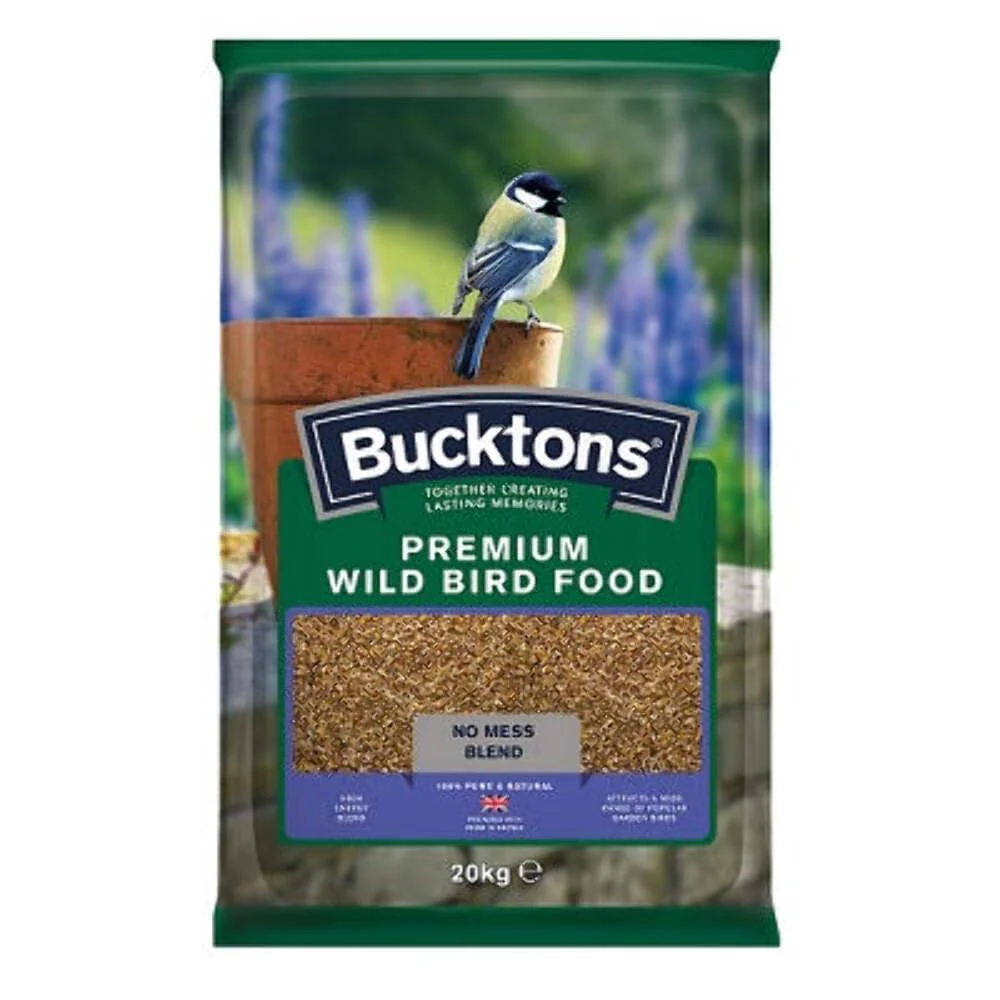 Bucktons Premium Wild Bird Seed Mix, 20 kg