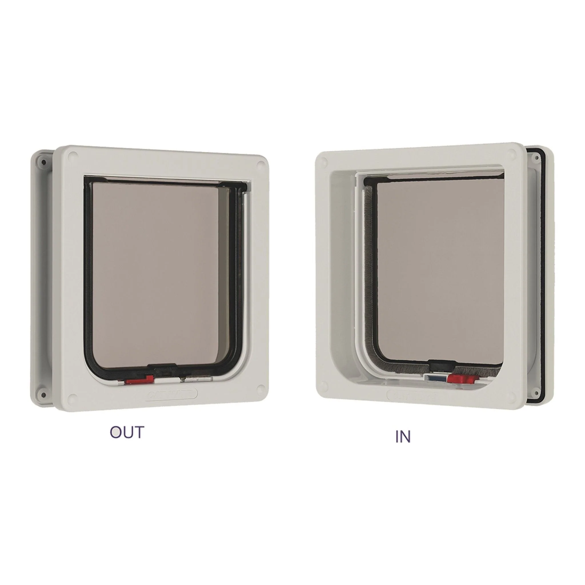 Cat Mate Lockable Cat Flap with Door Liner 234W White
