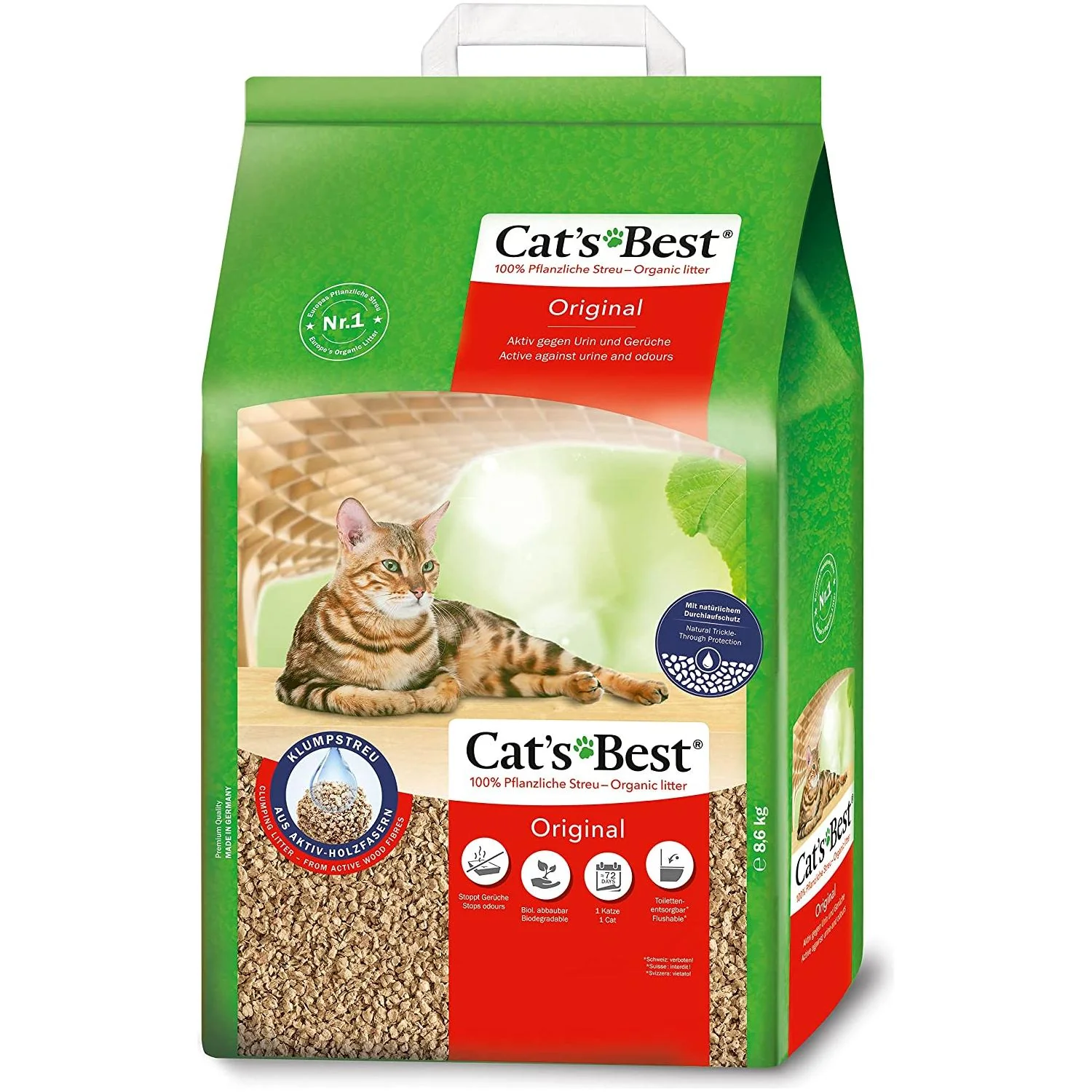 Cat's Best Original Oko (okoplus) Clumping Cat Litter - Image 3