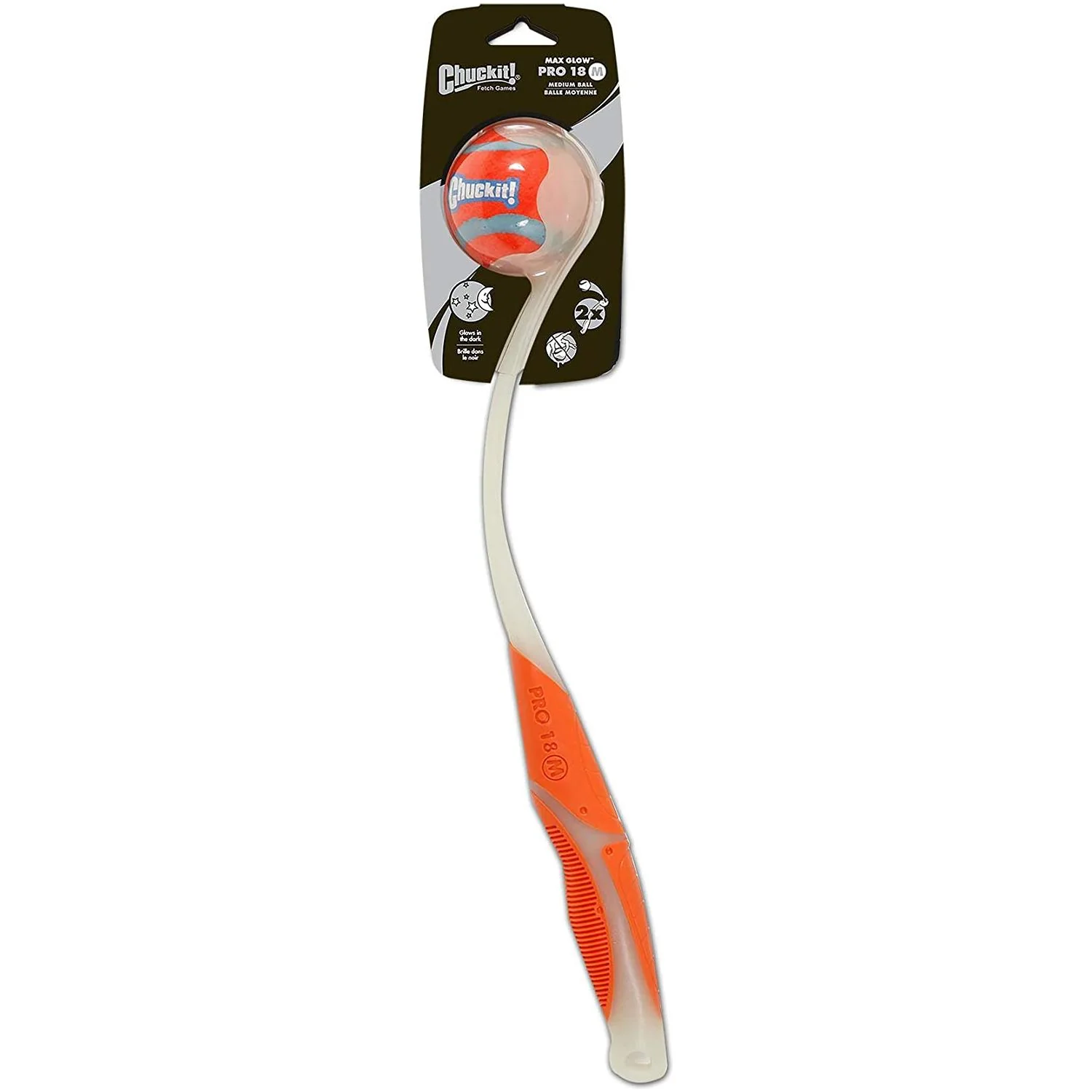 Chuckit Max Glow Pro Translucent Launcher 18M - Image 3
