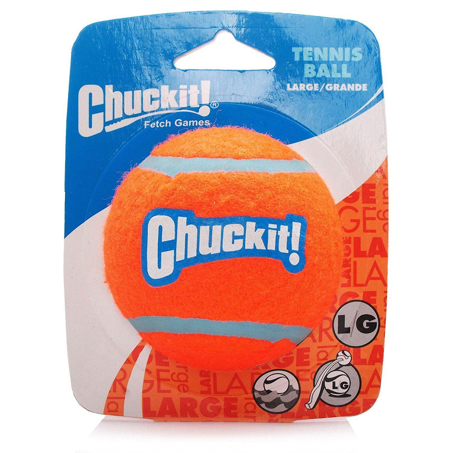 Chuckit Tennis Ball 1 Pack Large 7.3cm