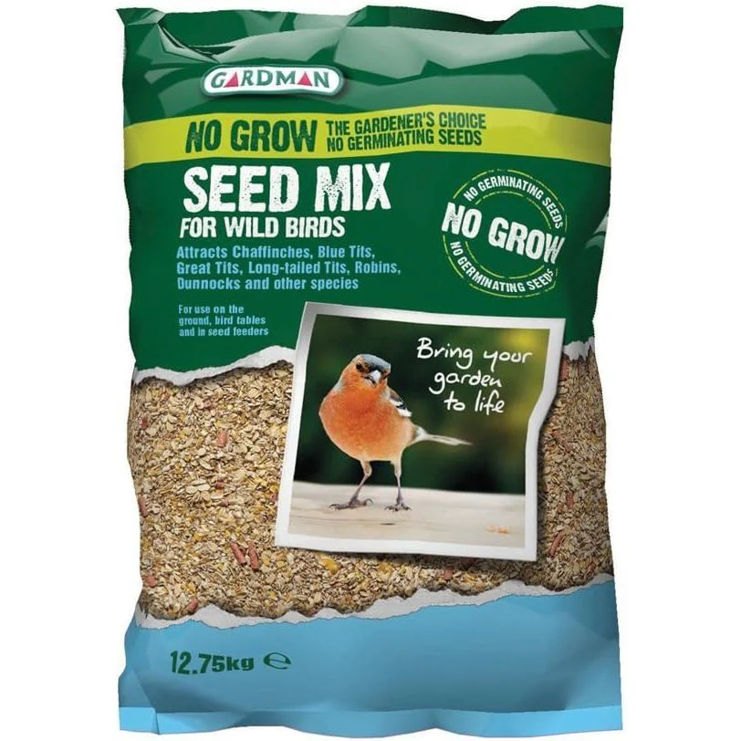 Gardman Seed Mix 12.75kg, No Grow, 58x45x10 cm - Image 3
