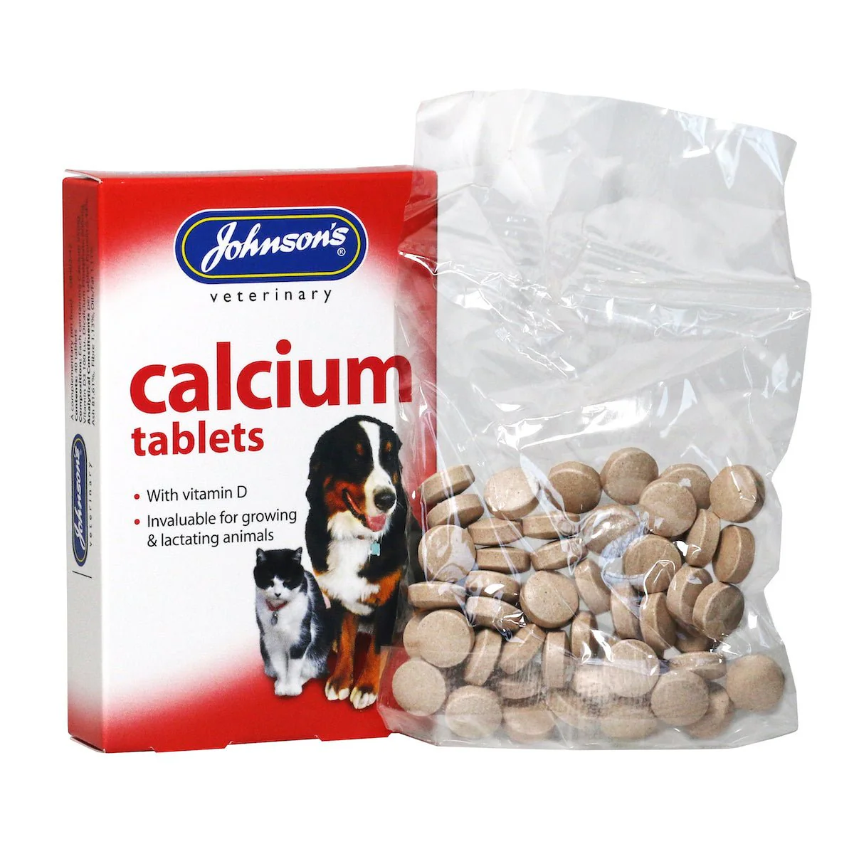 Johnsons Calcium & Vitamin D tablets 40 tablets - Image 3