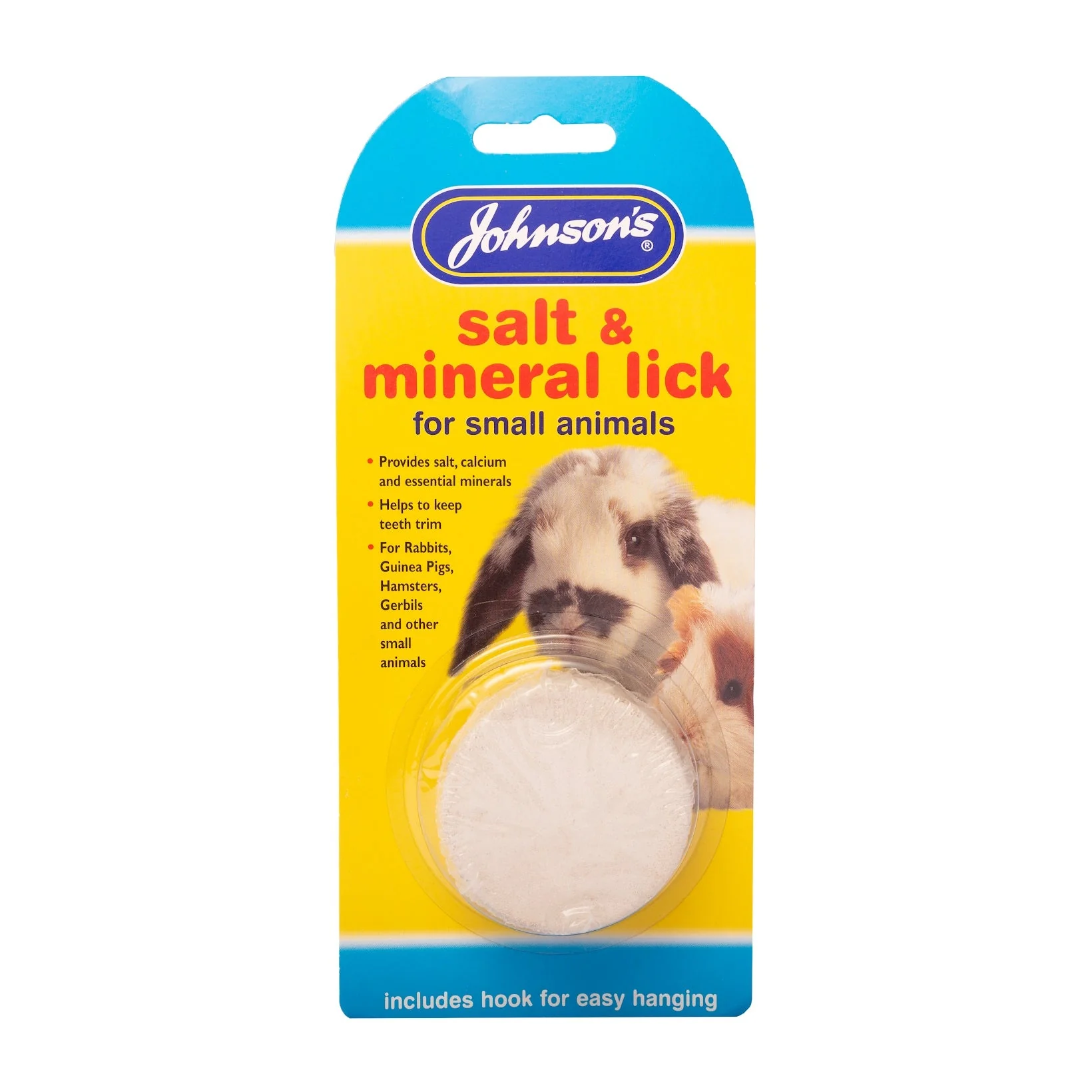Johnsons Salt and Mineral Lick for Small Animals 30g