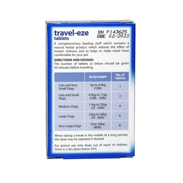 Johnsons Travel-Eze Tablets 24 tablets - Image 2