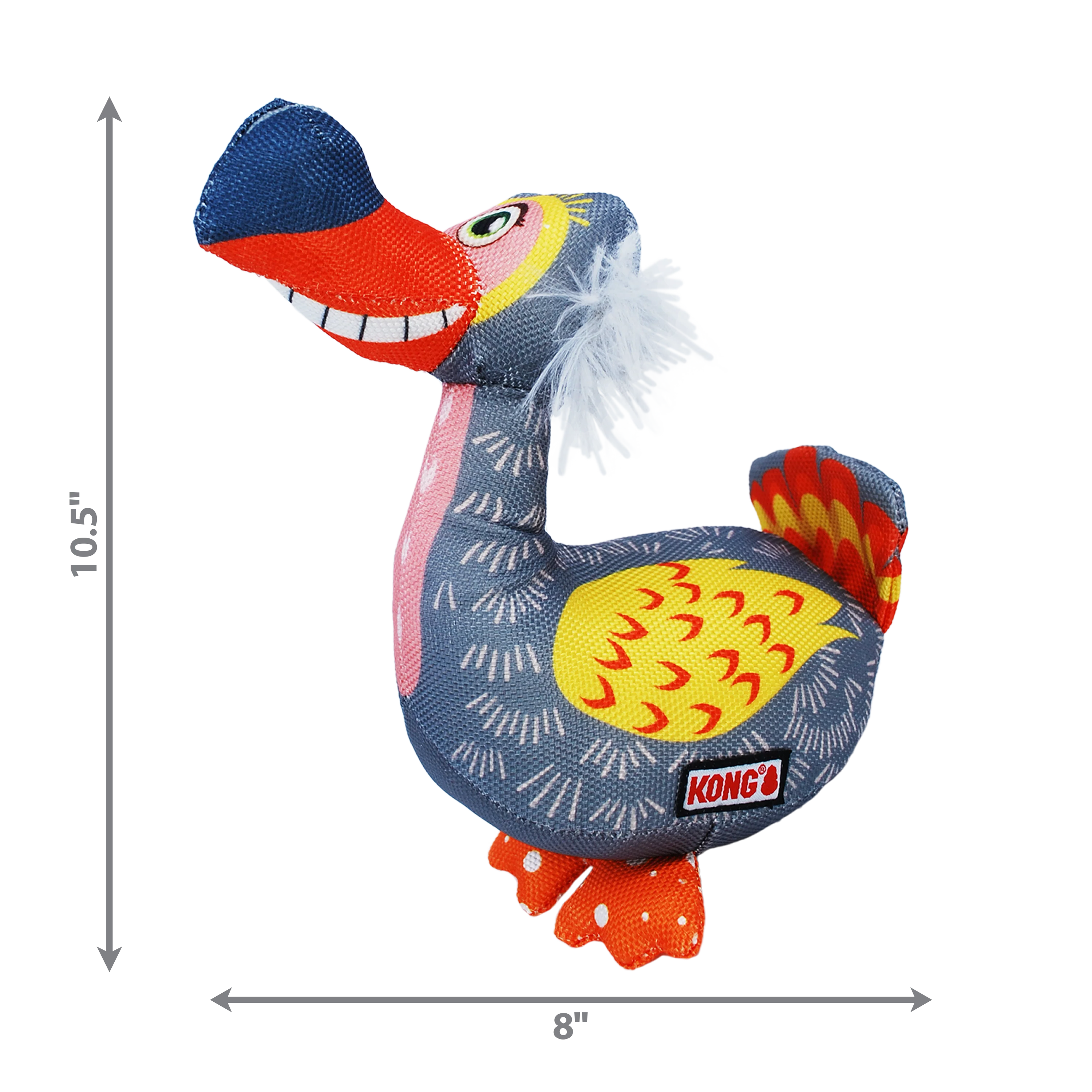KONG Ballistic Vibez Birds Assorted Medium/Large - Image 3