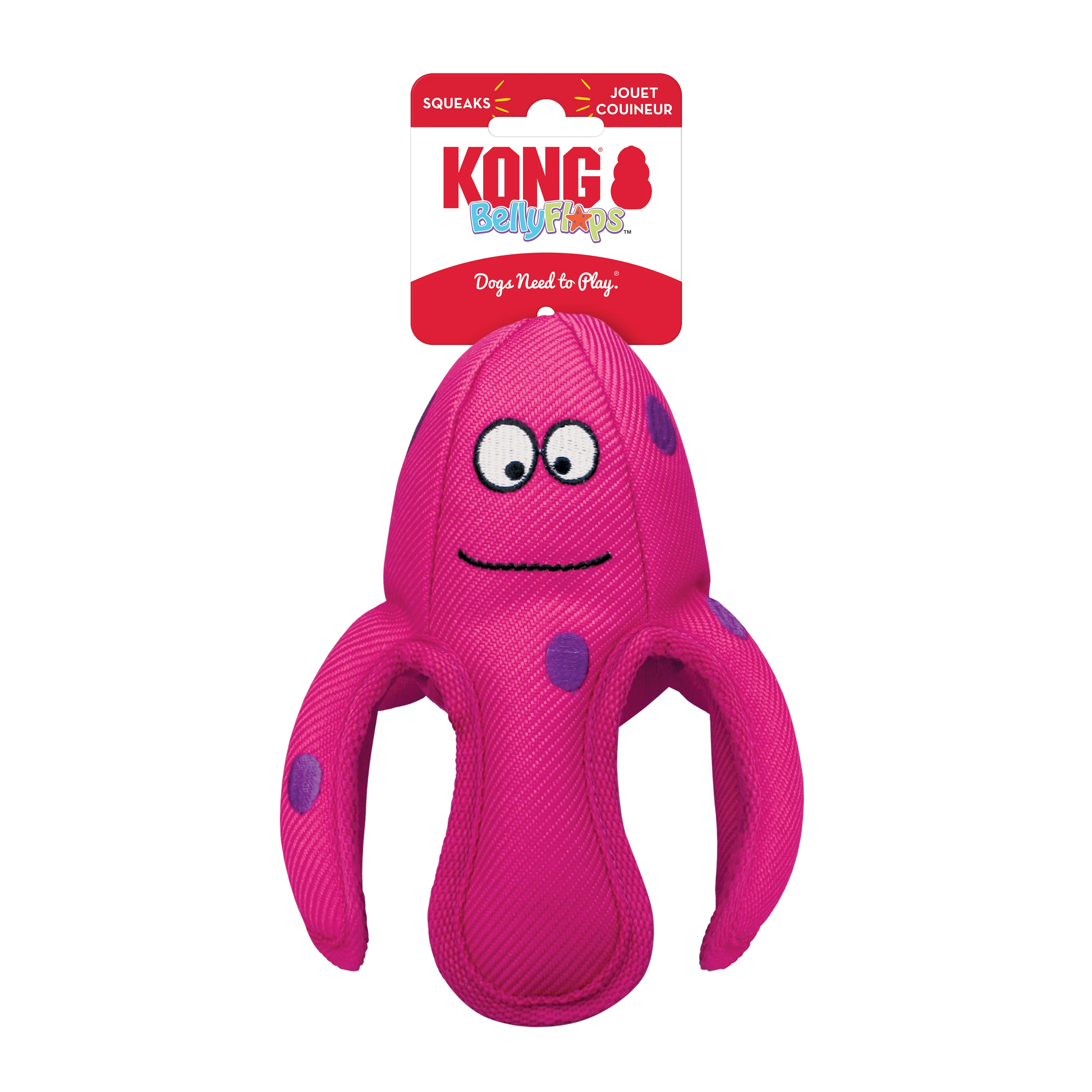 KONG Belly Flops Octopus Medium