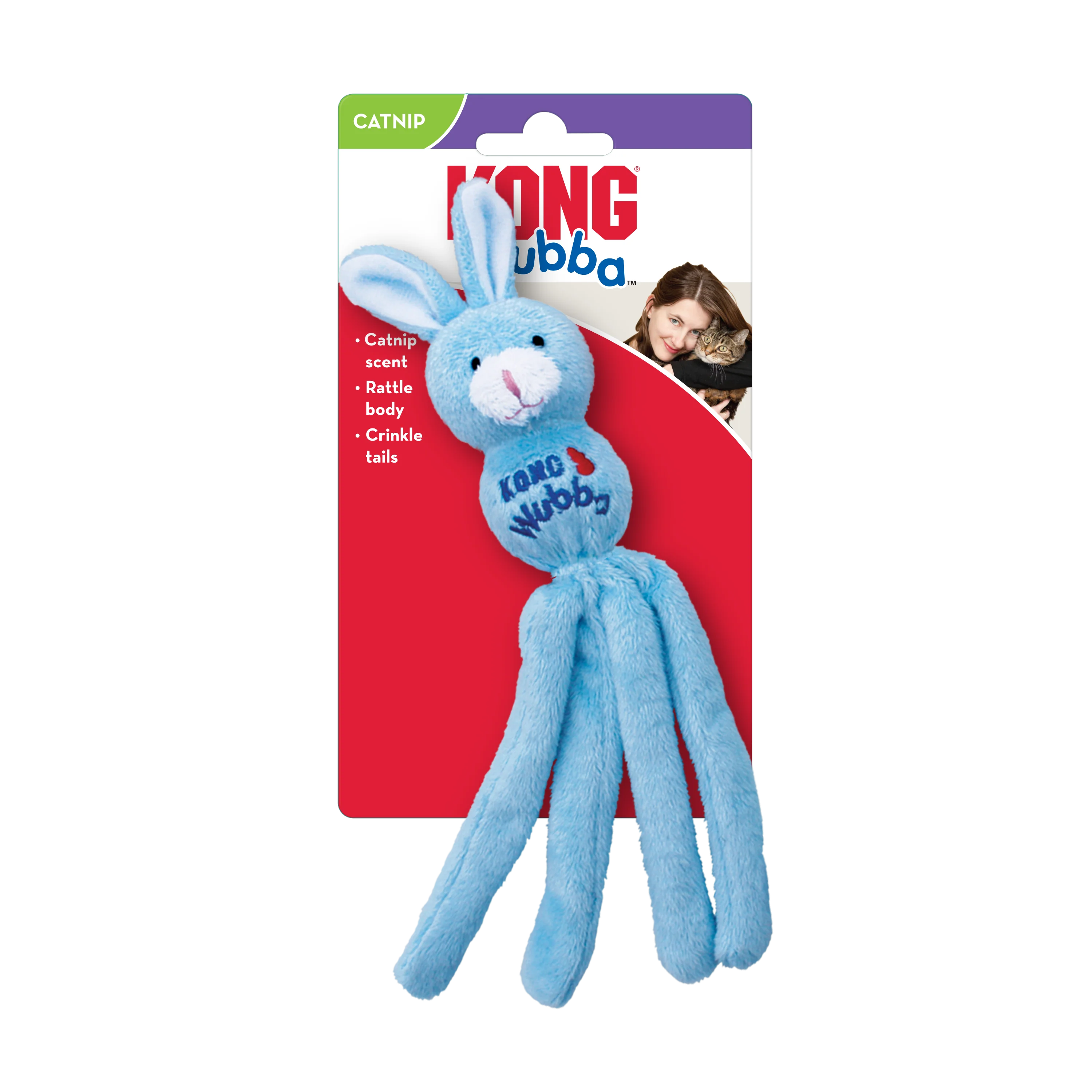 KONG Cat Wubba Bunny Assorted