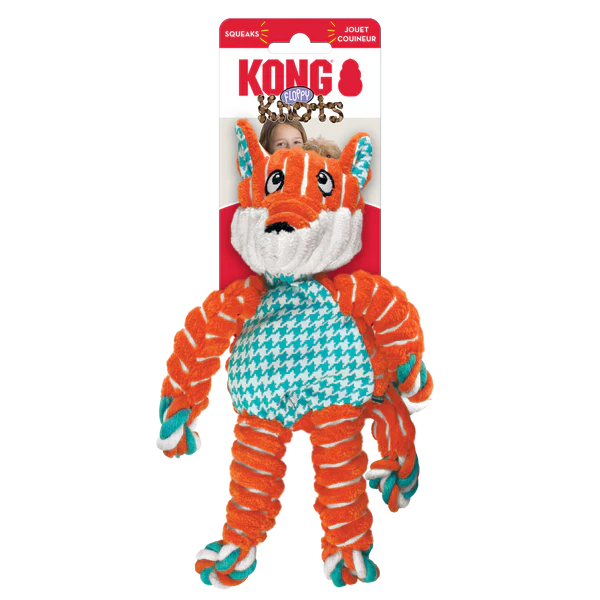 KONG Floppy Knots Fox Small/Medium