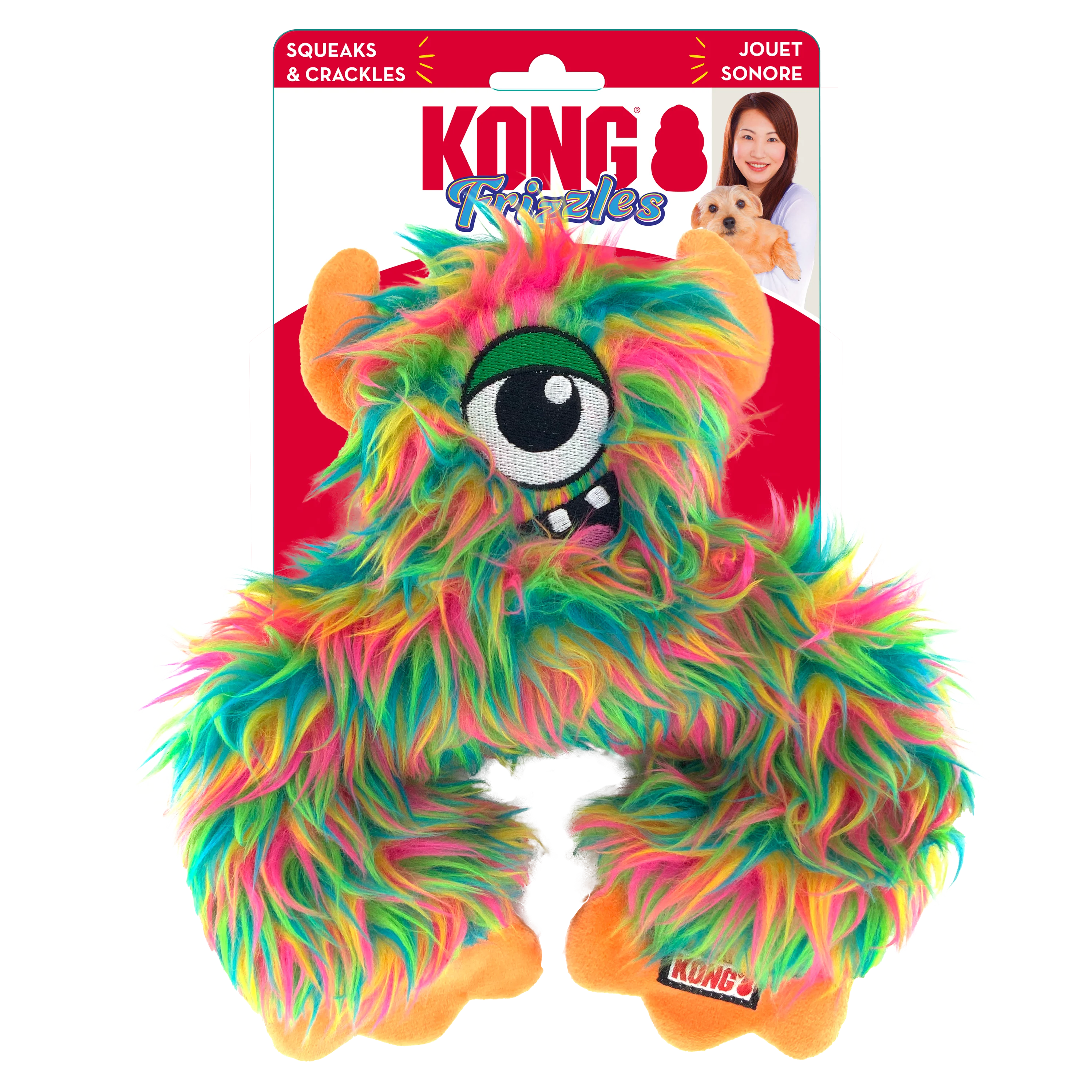KONG Frizzle Frazzle Medium