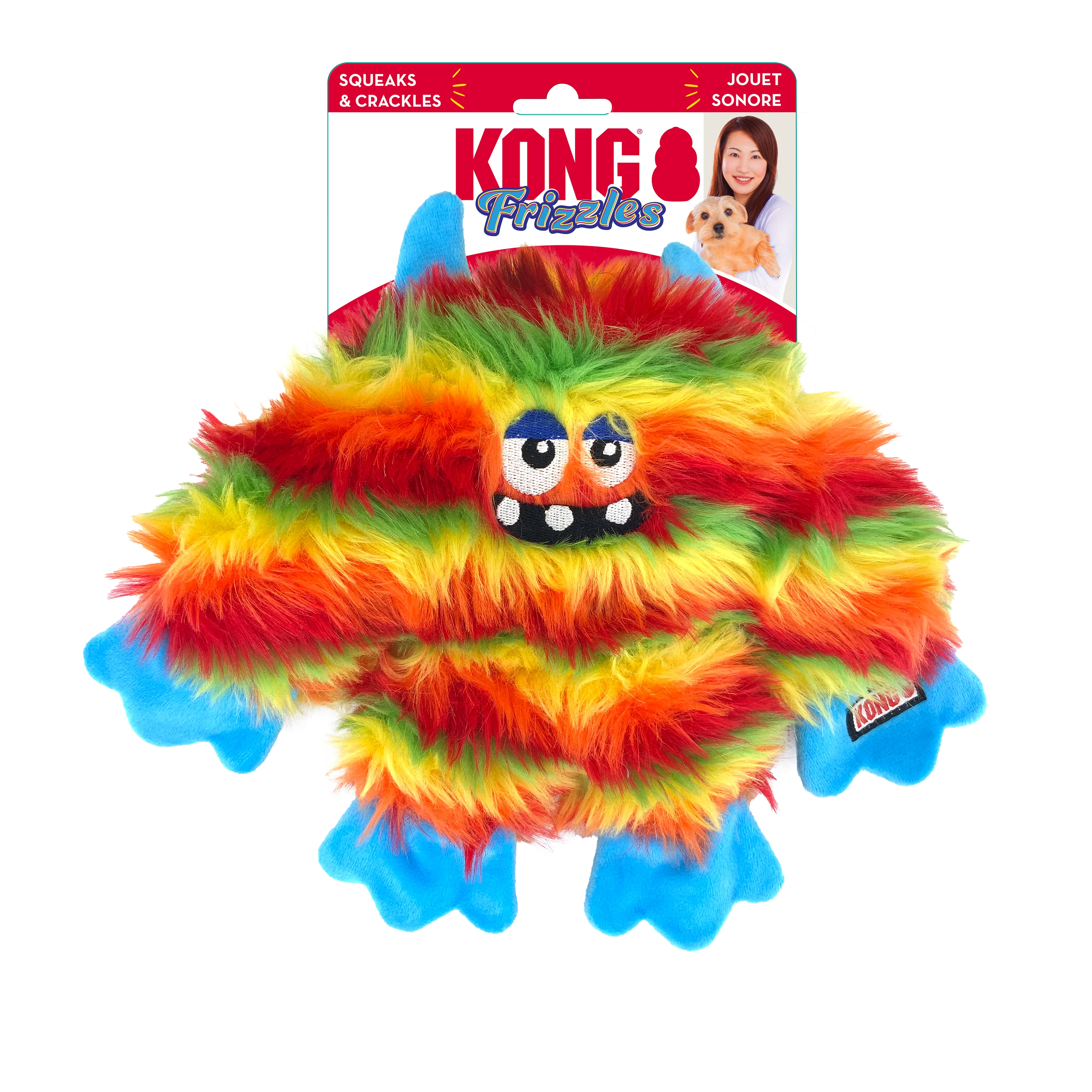 KONG Frizzle Zazzle Medium