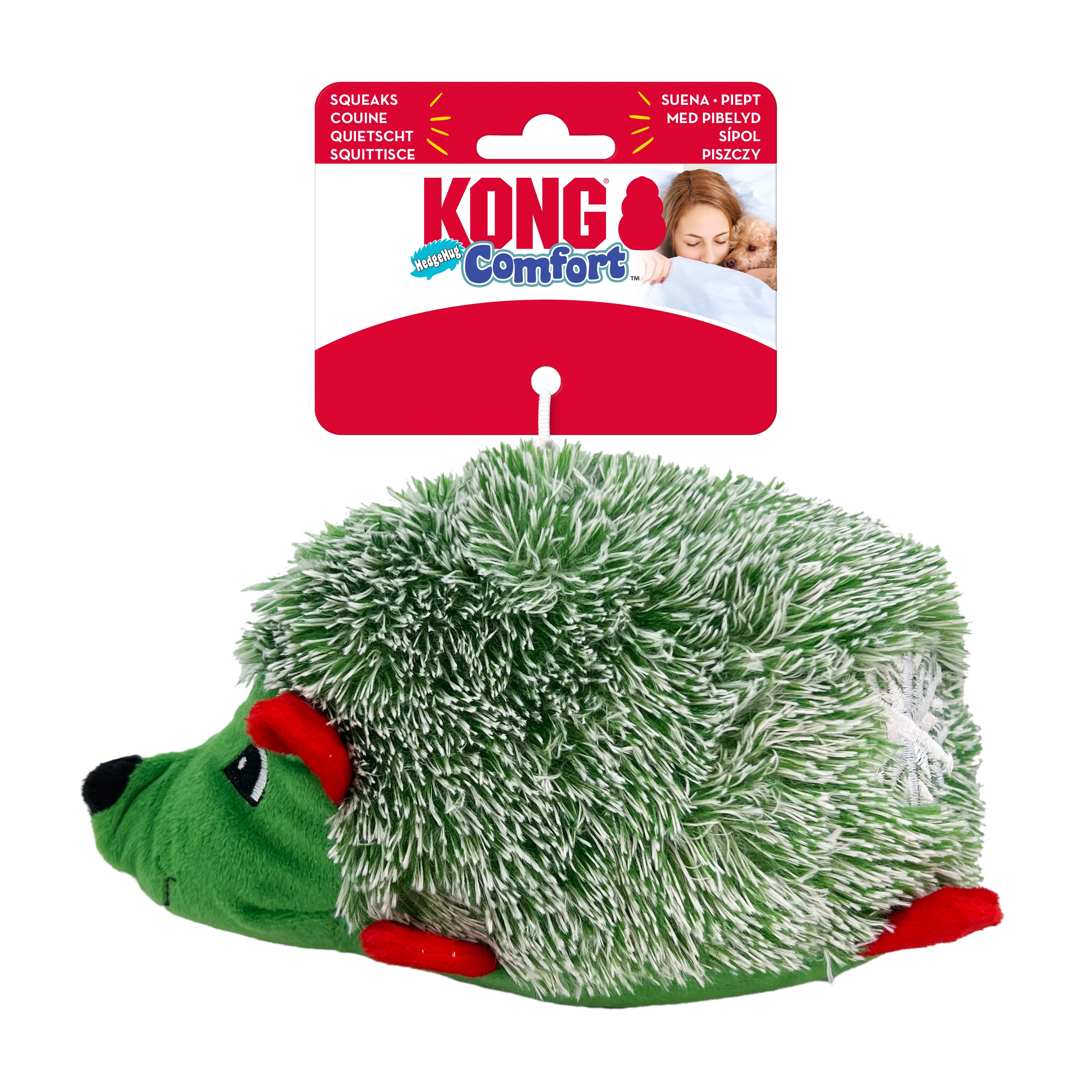 KONG Hedgehug Med Xmas (Discontinued)