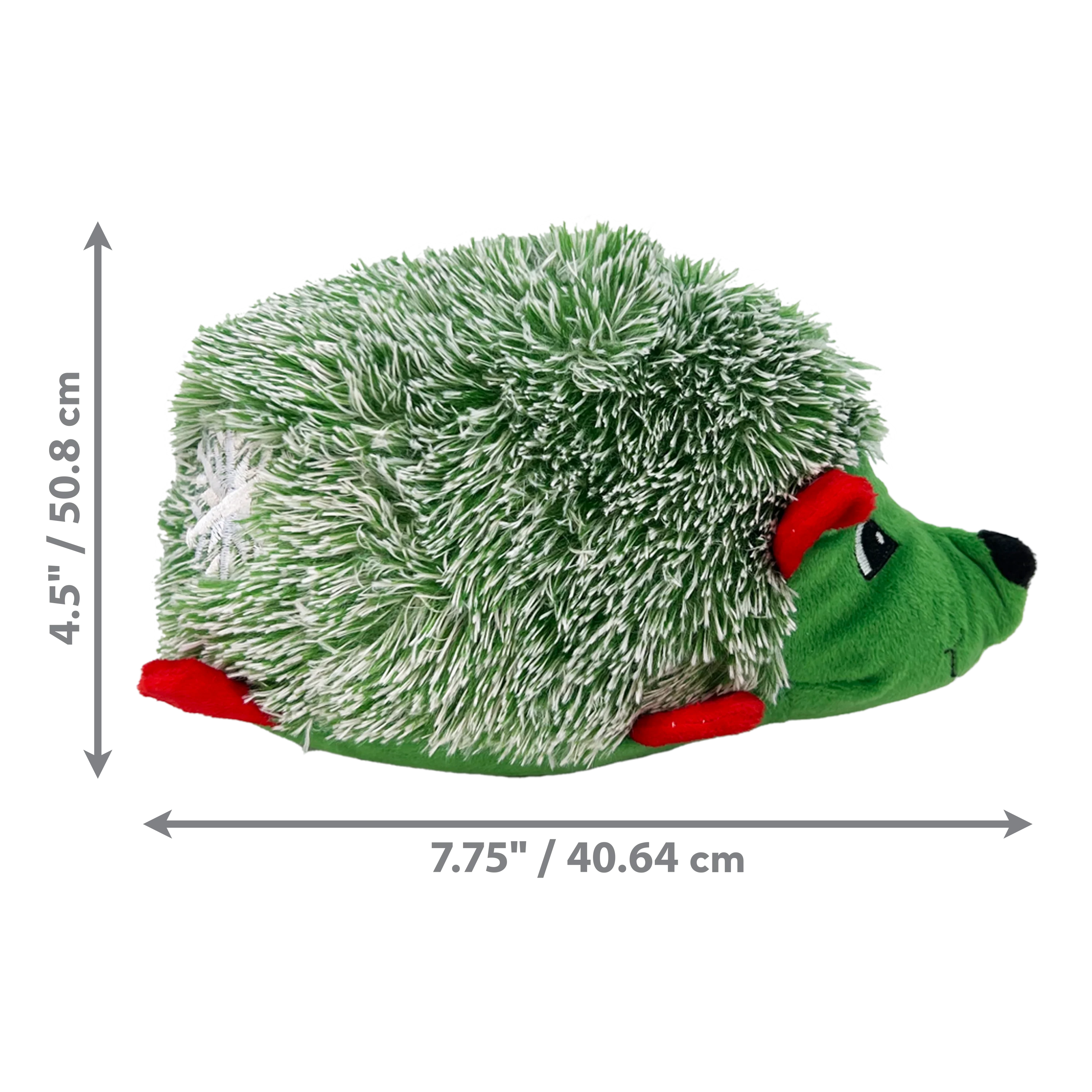 KONG Hedgehug Med Xmas (Discontinued) - Image 2