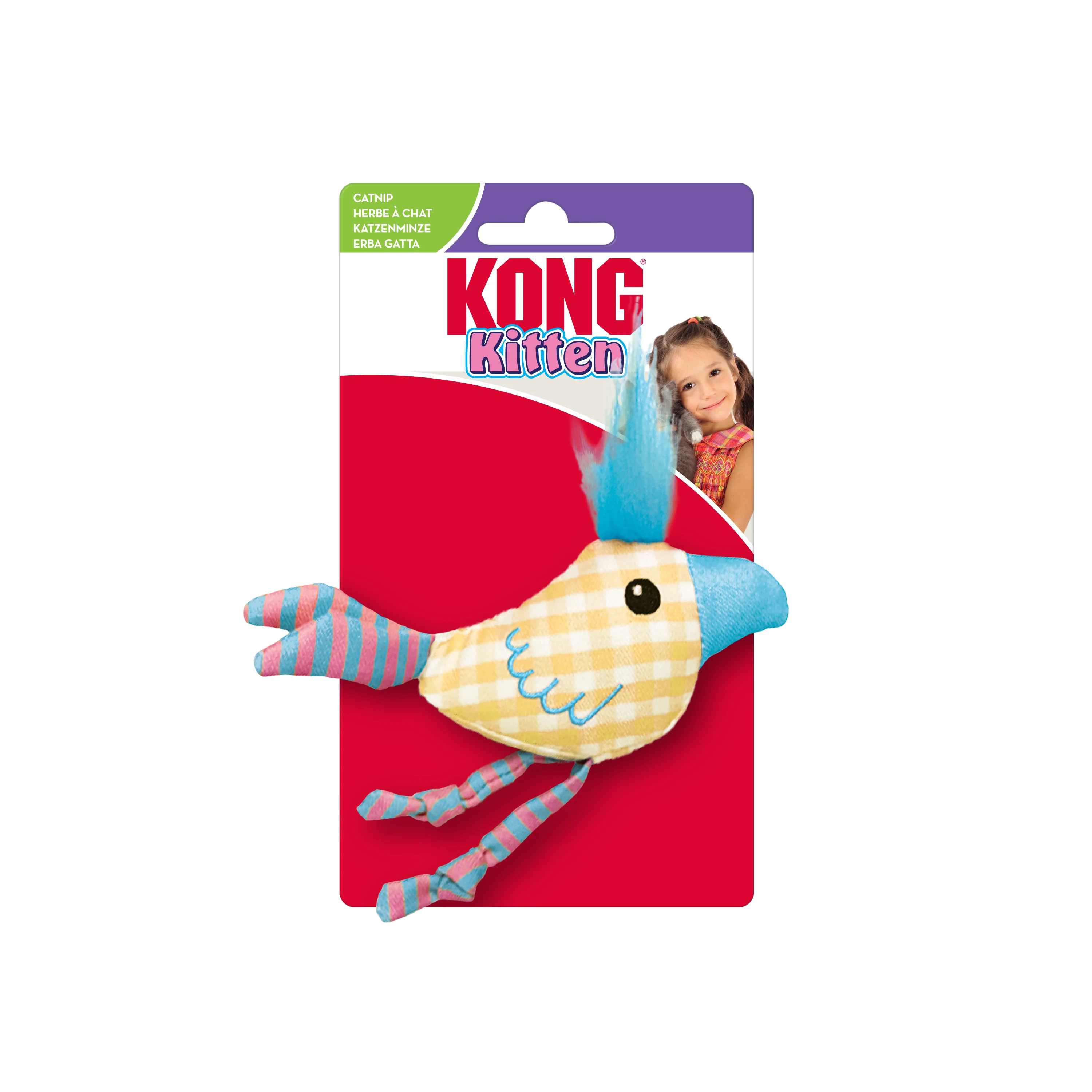 KONG Kitten Chirpz Chick Assorted