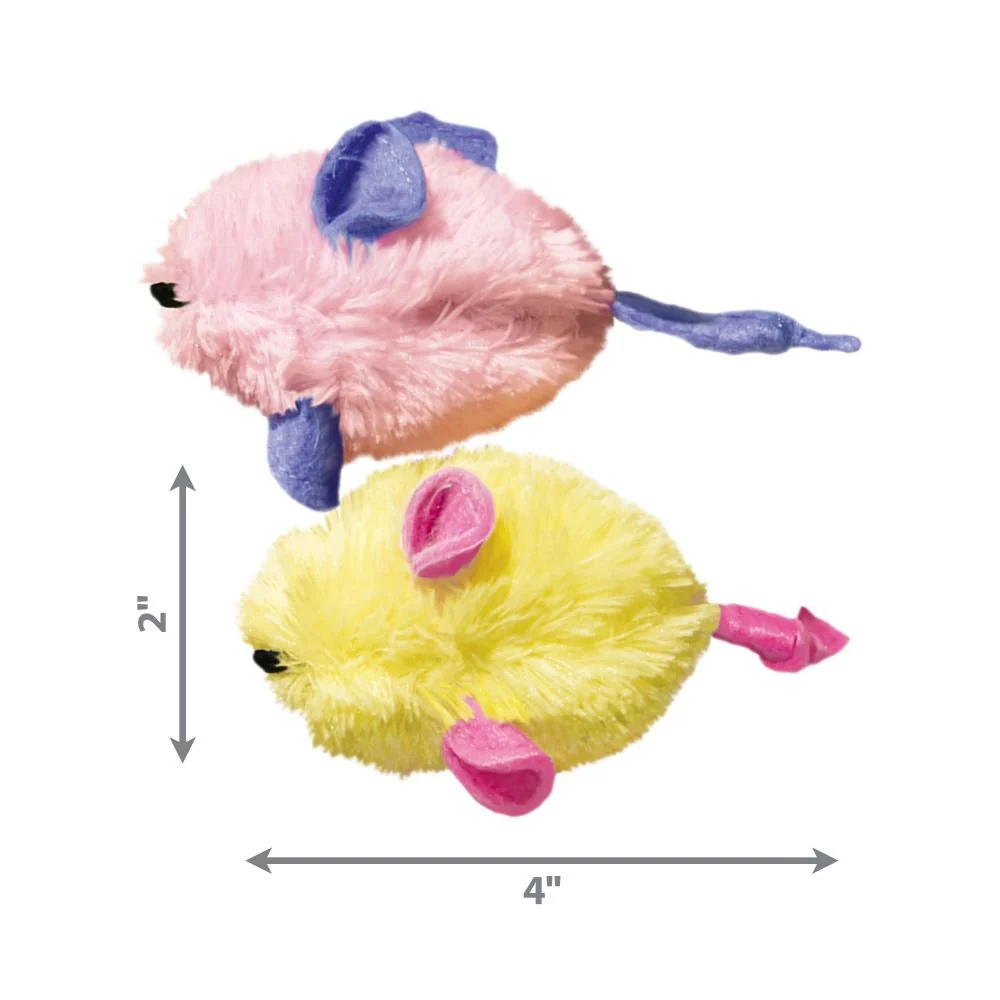 KONG Kitten Mice 2-Pack Assorted - Image 3
