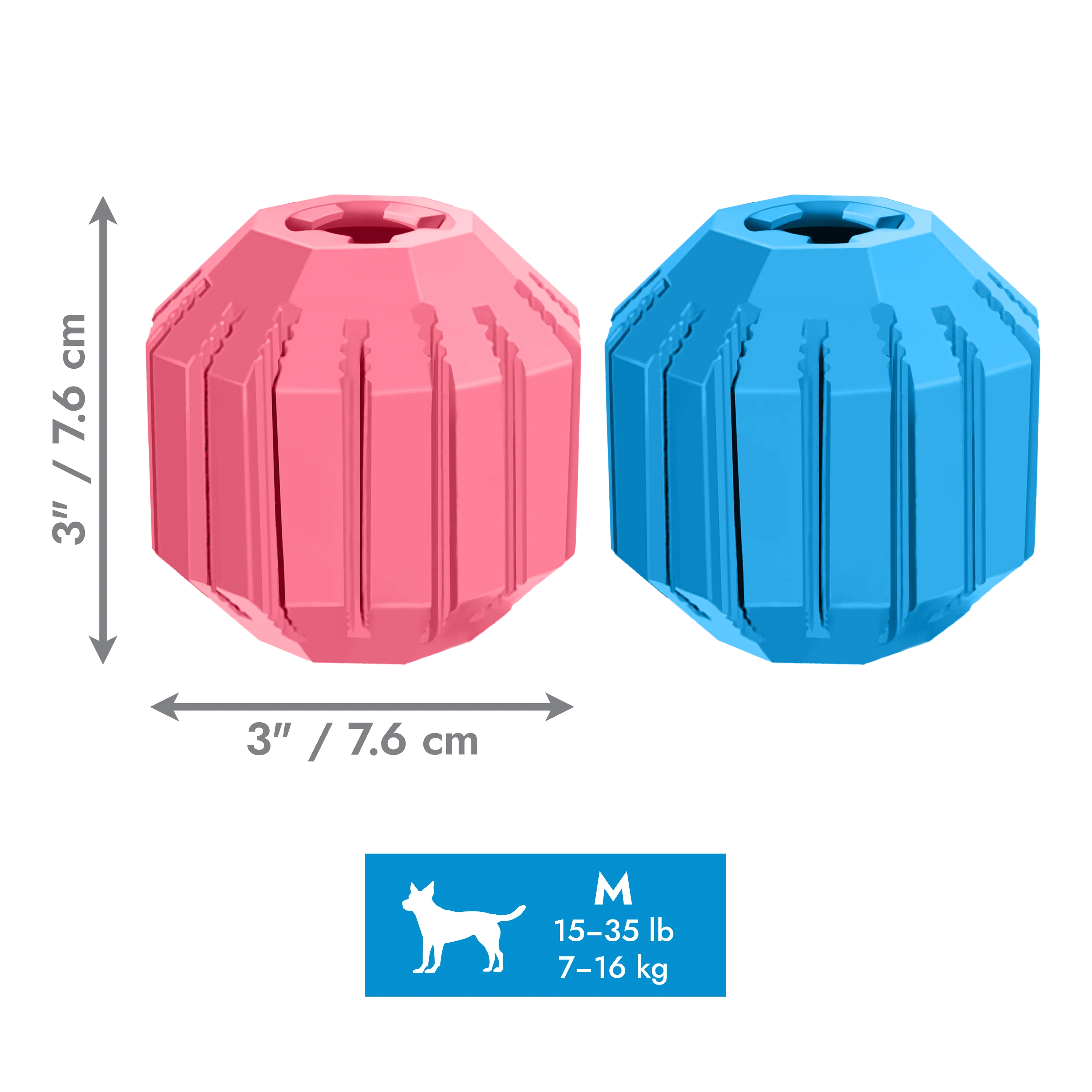 KONG Puppy Activity Ball Medium - Image 3