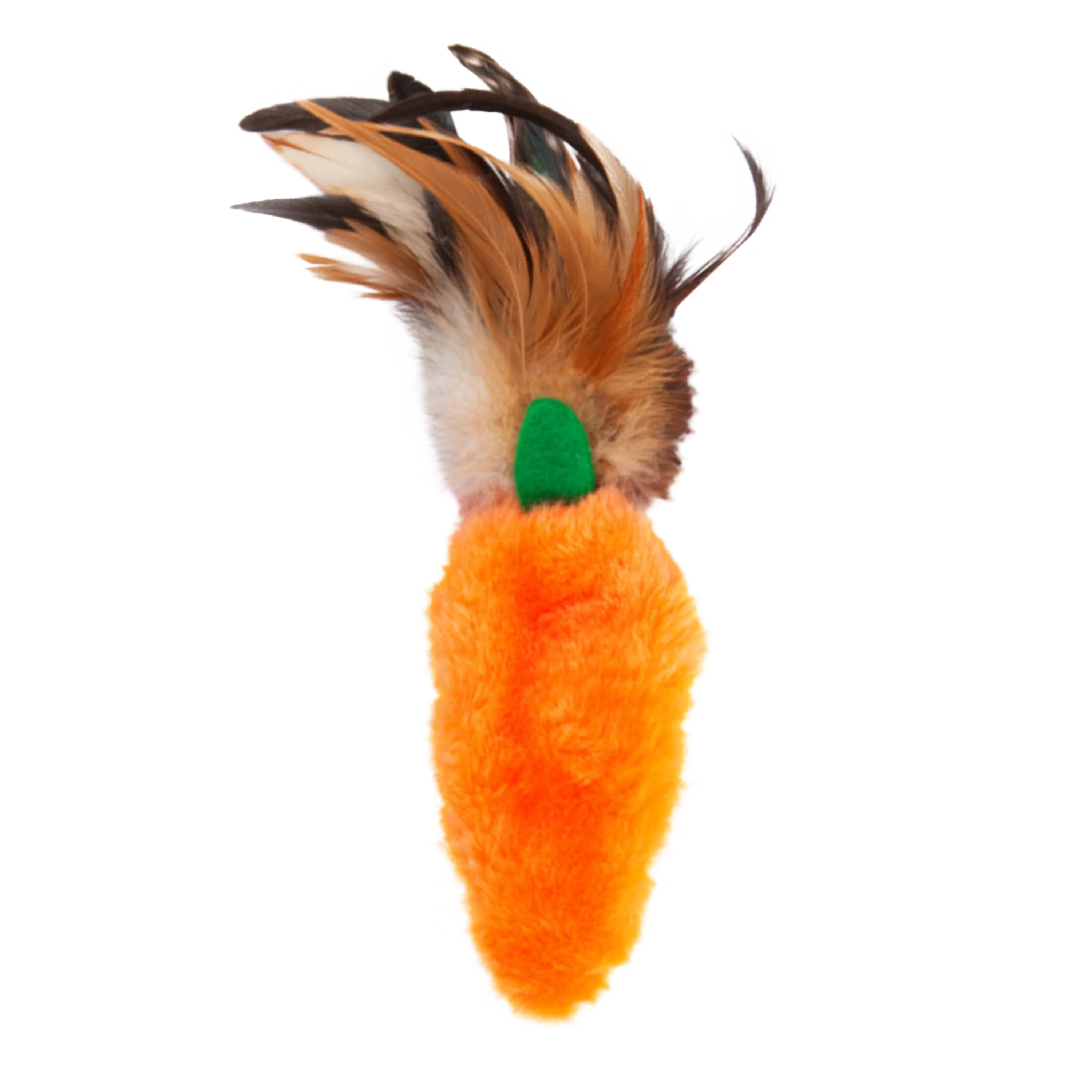 KONG Cat Refillables Carrot With Feather Top - Image 3