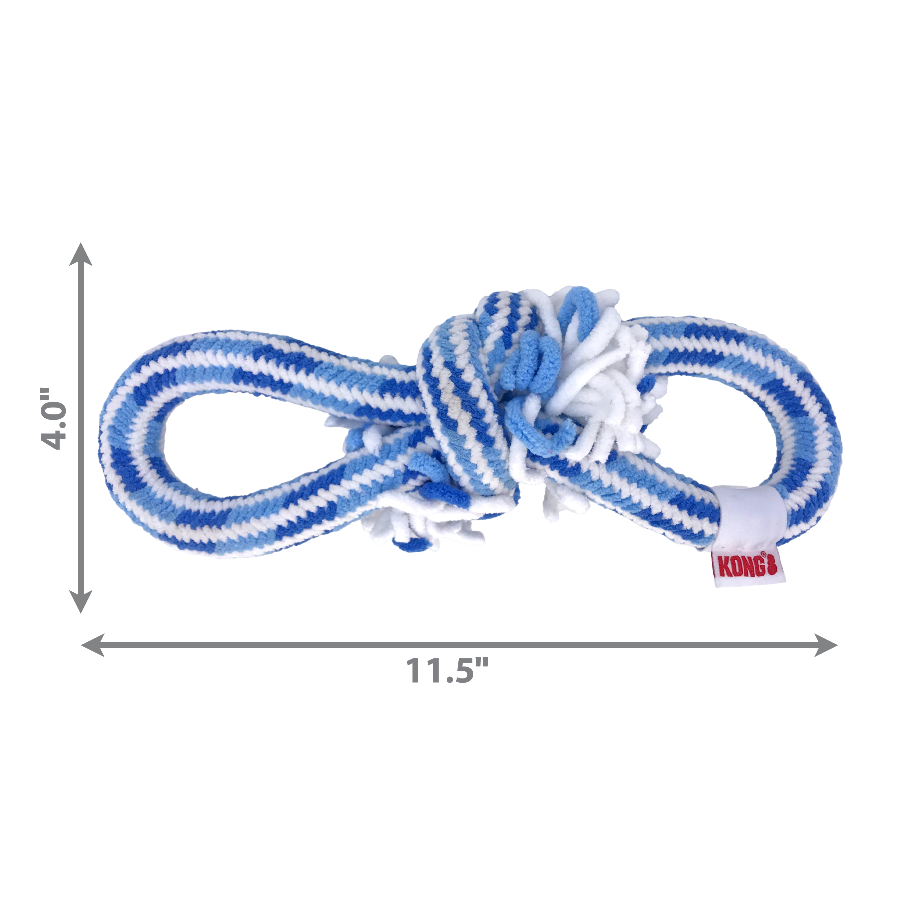 KONG Rope Tug Puppy Assorted Medium - Image 3