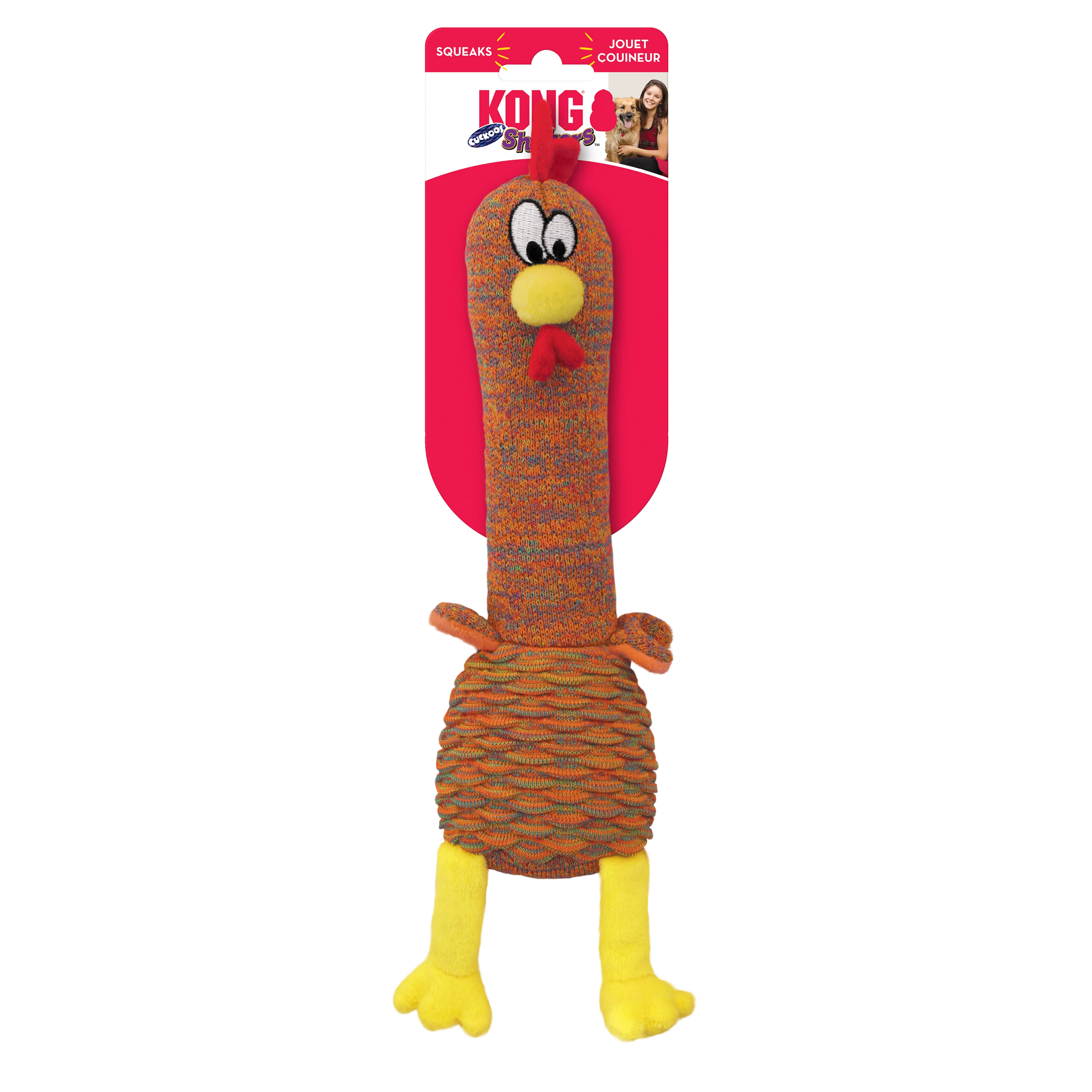 KONG Shakers Cuckoos Assorted Medium