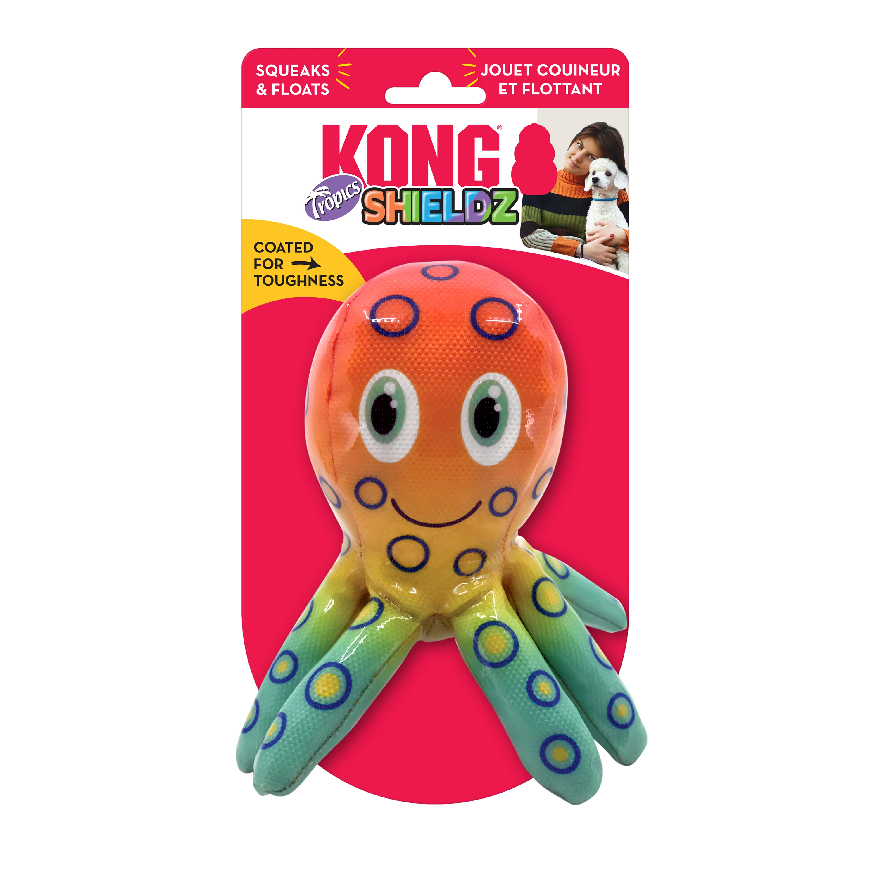KONG Shieldz Tropics Octopus Medium