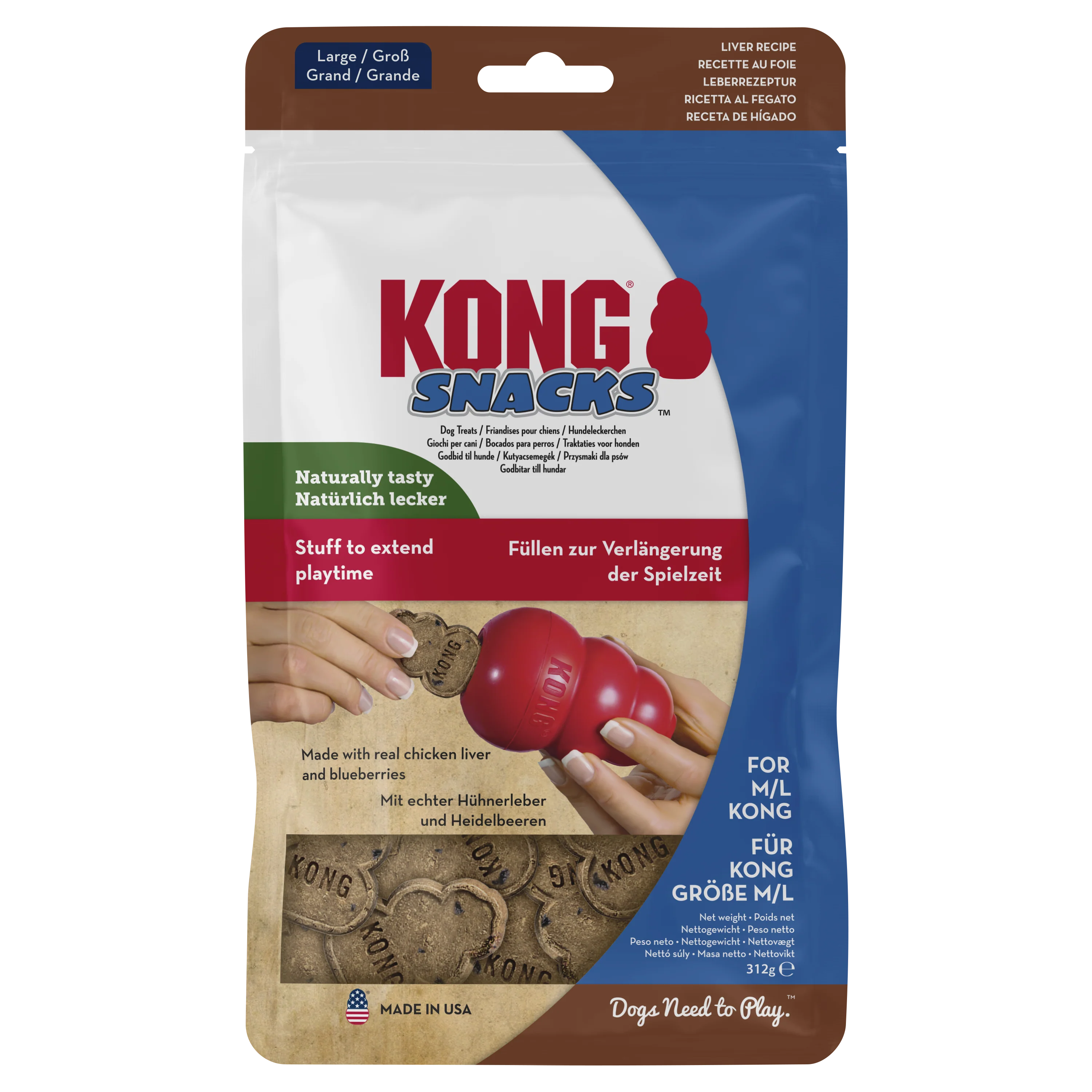 KONG Snacks Liver Large