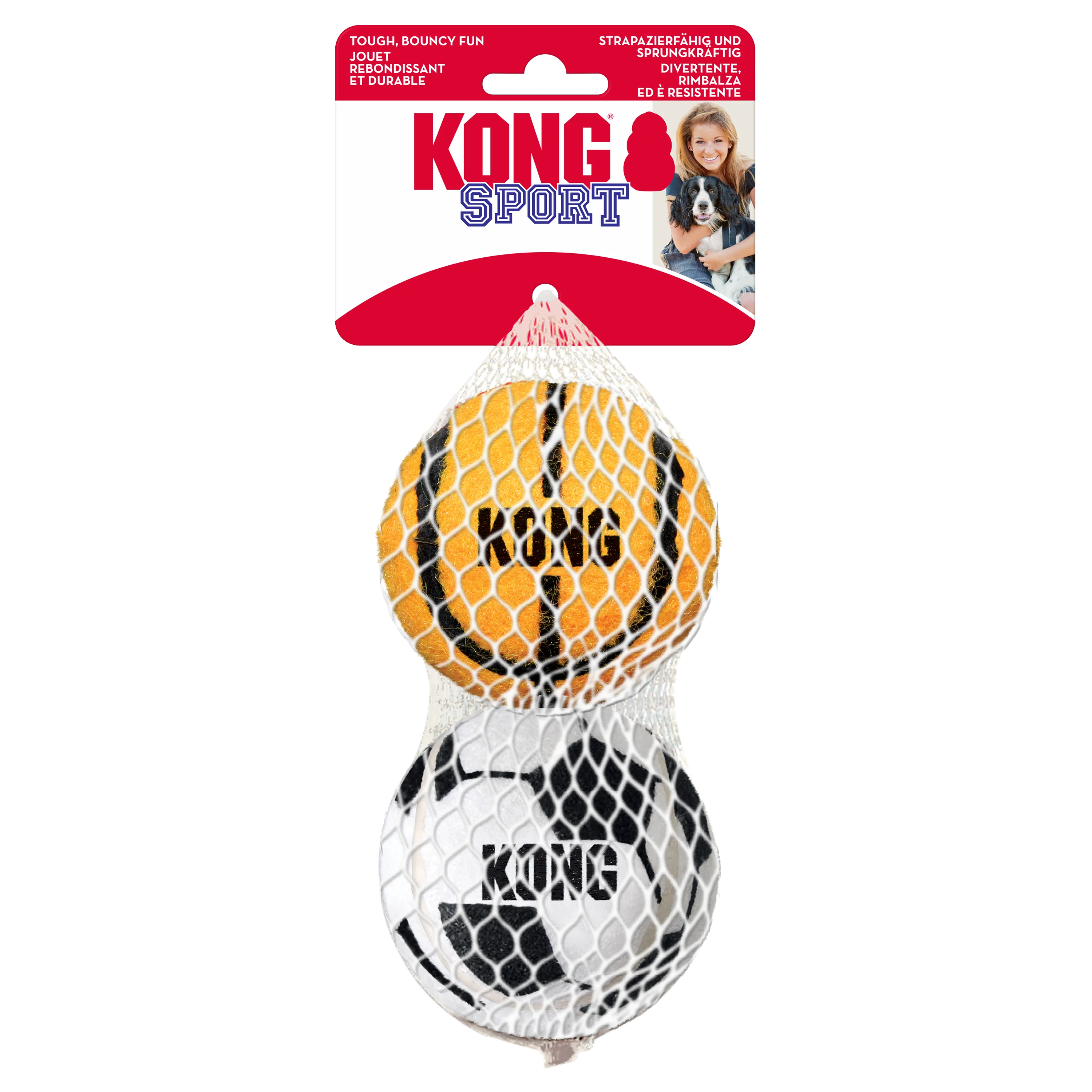 KONG Sport Balls Assorted Large (2-Pack)