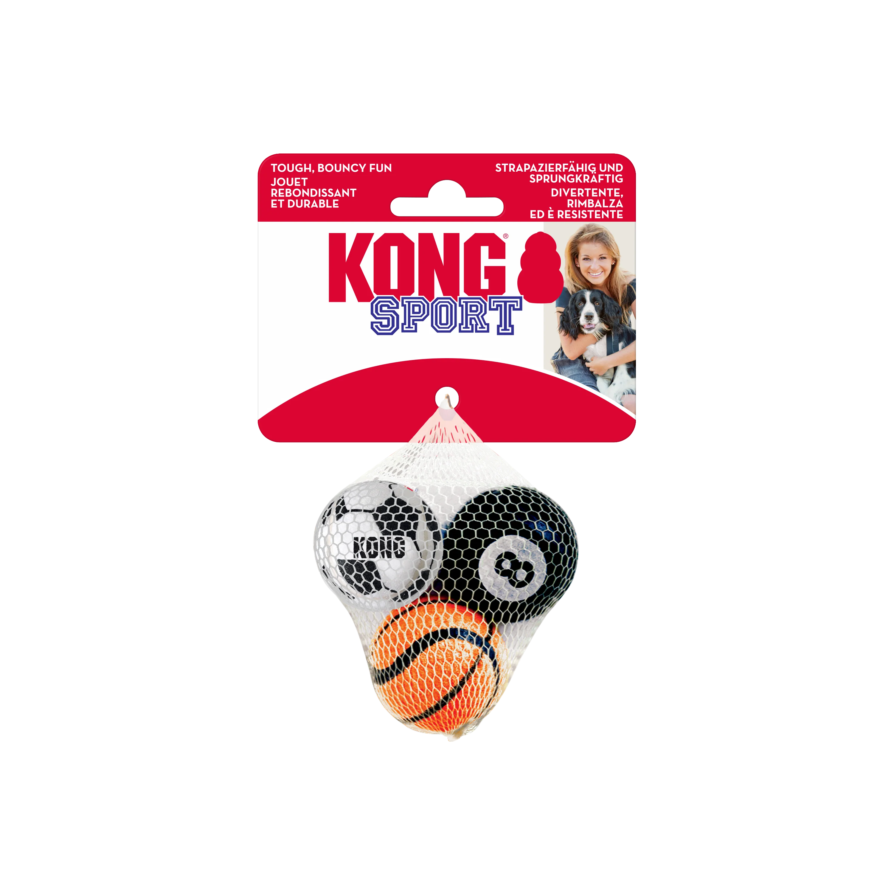 KONG Sport Balls Assorted X Small (3-Pack)