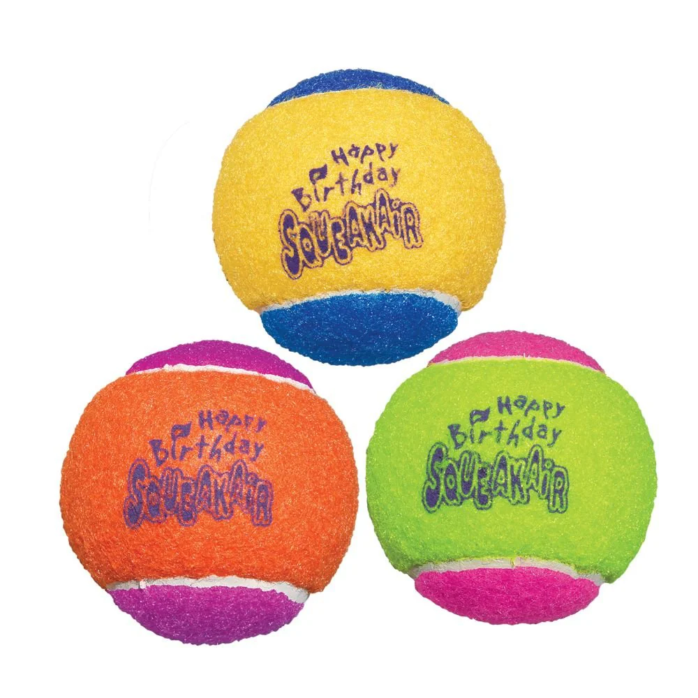 KONG SqueakAir Birthday Balls Medium - Image 2