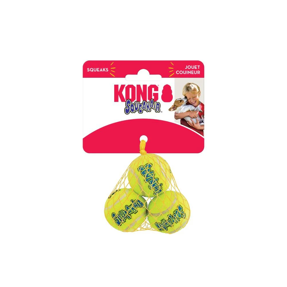 KONG SqueakAir Balls X Small (3-Pack)