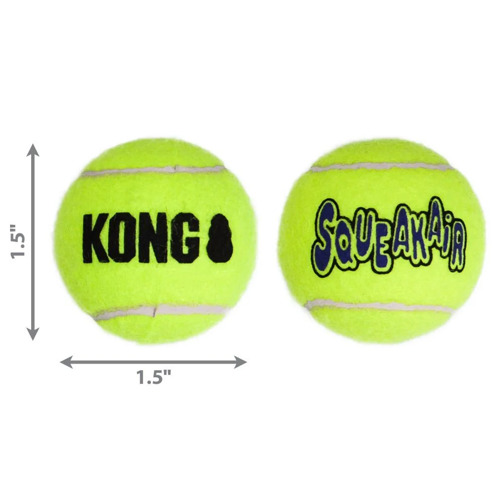 KONG SqueakAir Balls X Small (3-Pack) - Image 2