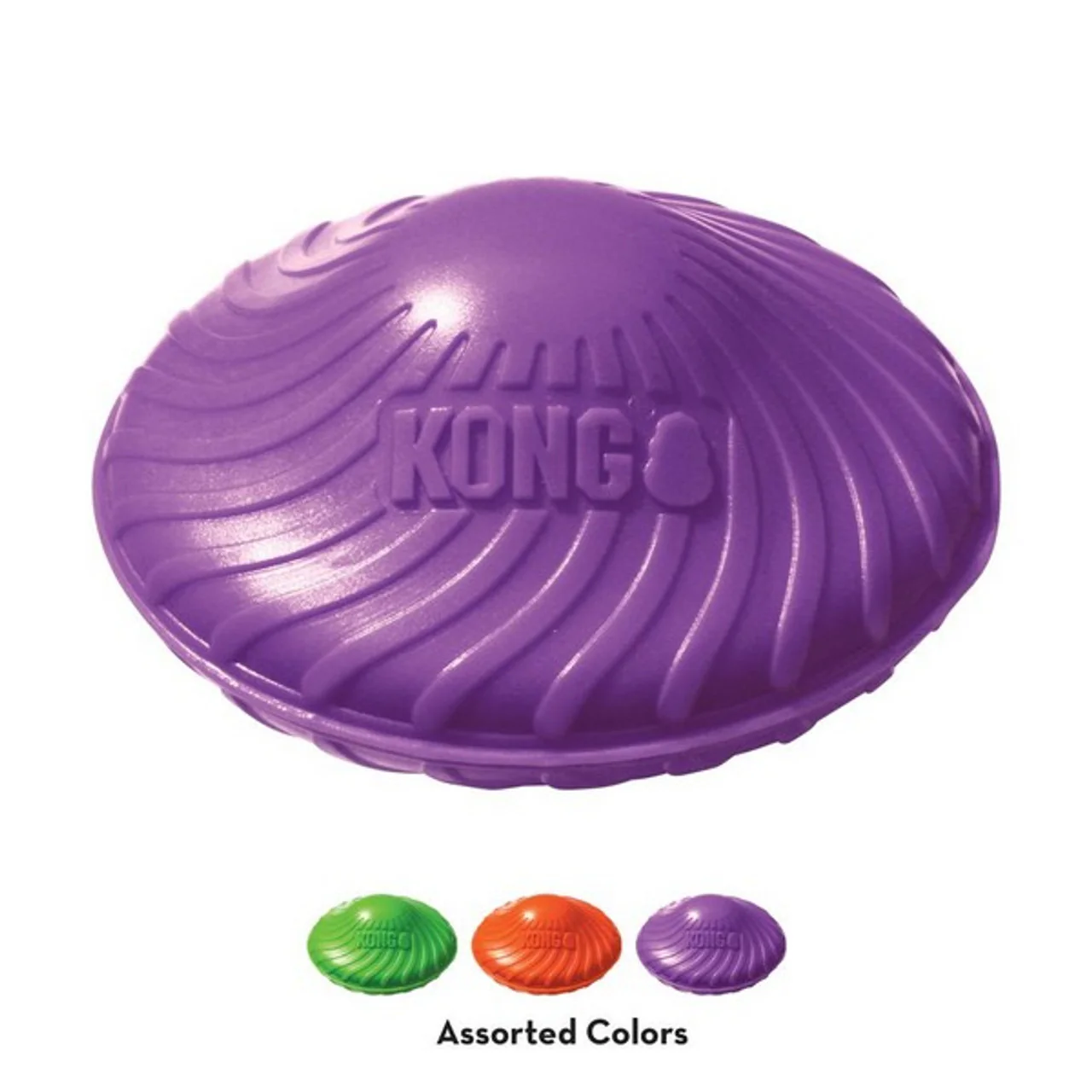 KONG Squeezz Orbitz Saucer Assorted Small/Medium - Image 2