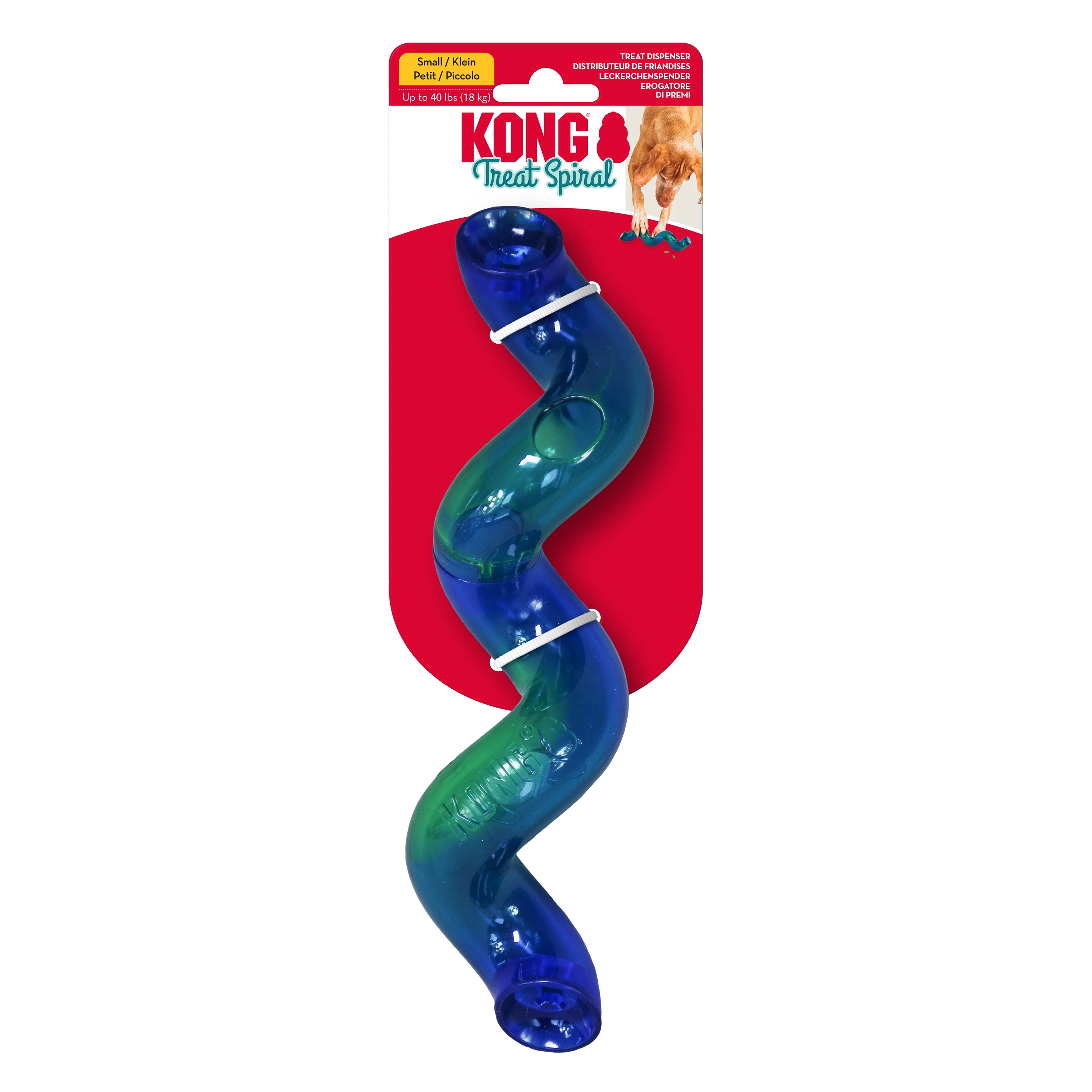 KONG Treat Spiral Stick Assorted Small