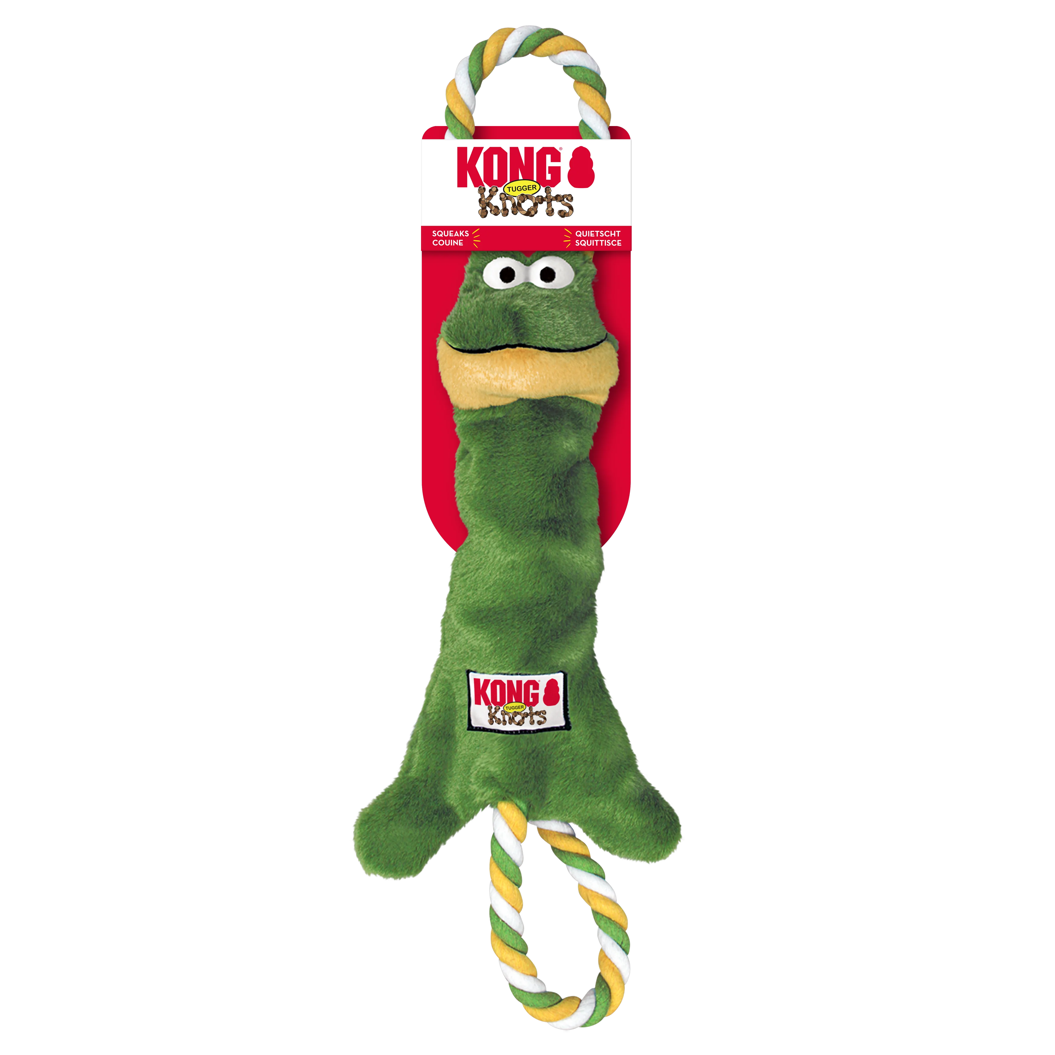 KONG Tugger Knots Frog Small/Medium