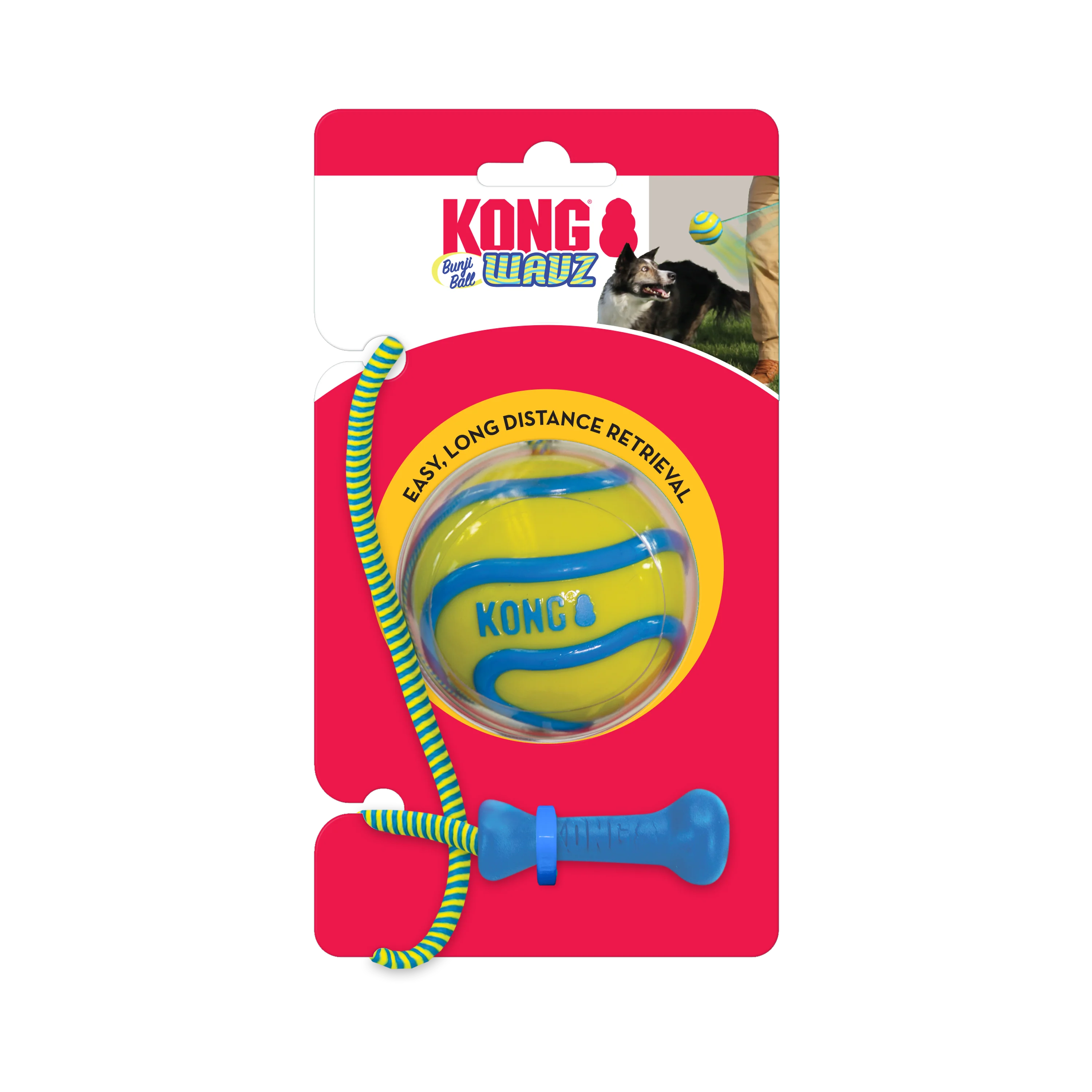KONG Wavz Bunjiball Assorted Medium