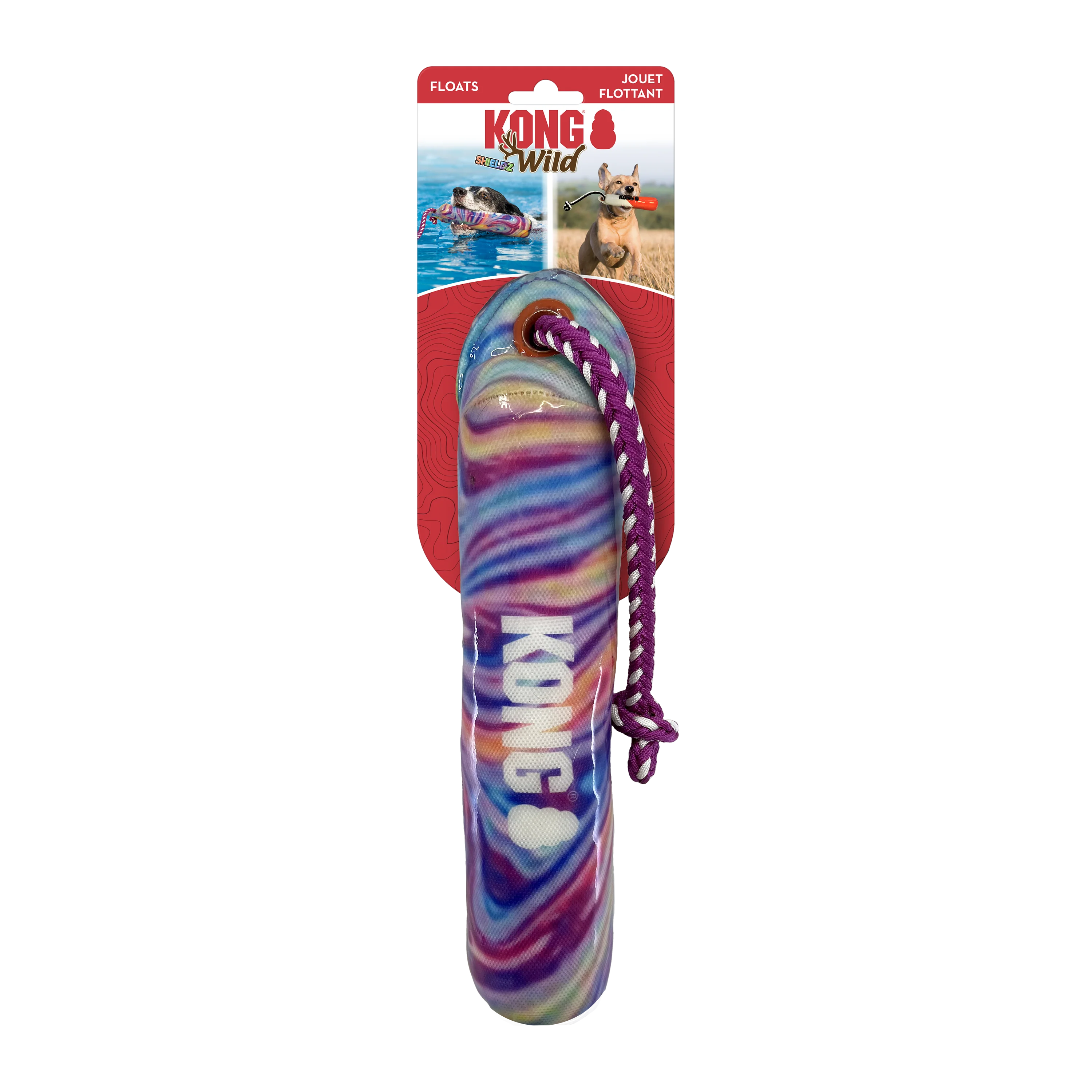 KONG WildShieldz Training Dummy Swirl Small/Medium