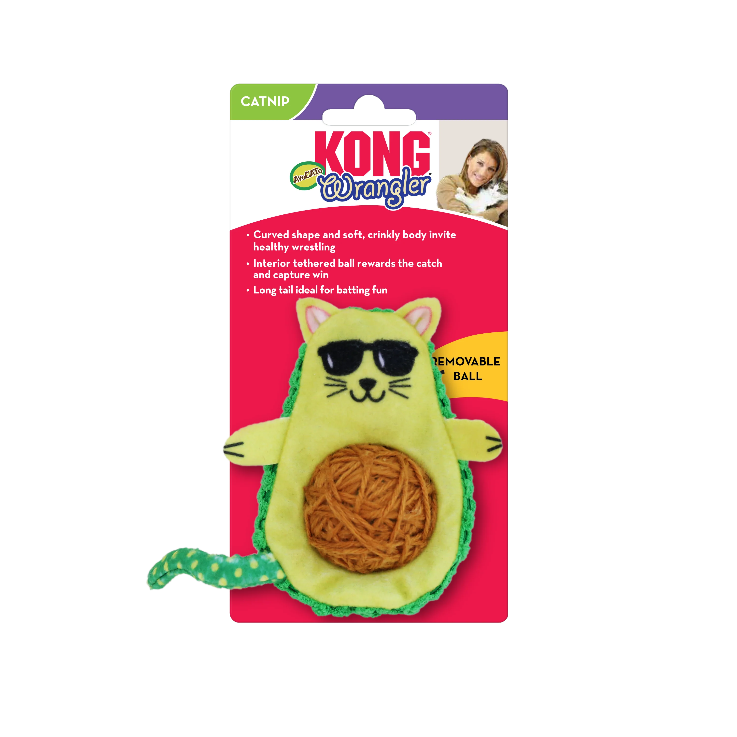 KONG Wrangler AvoCATo
