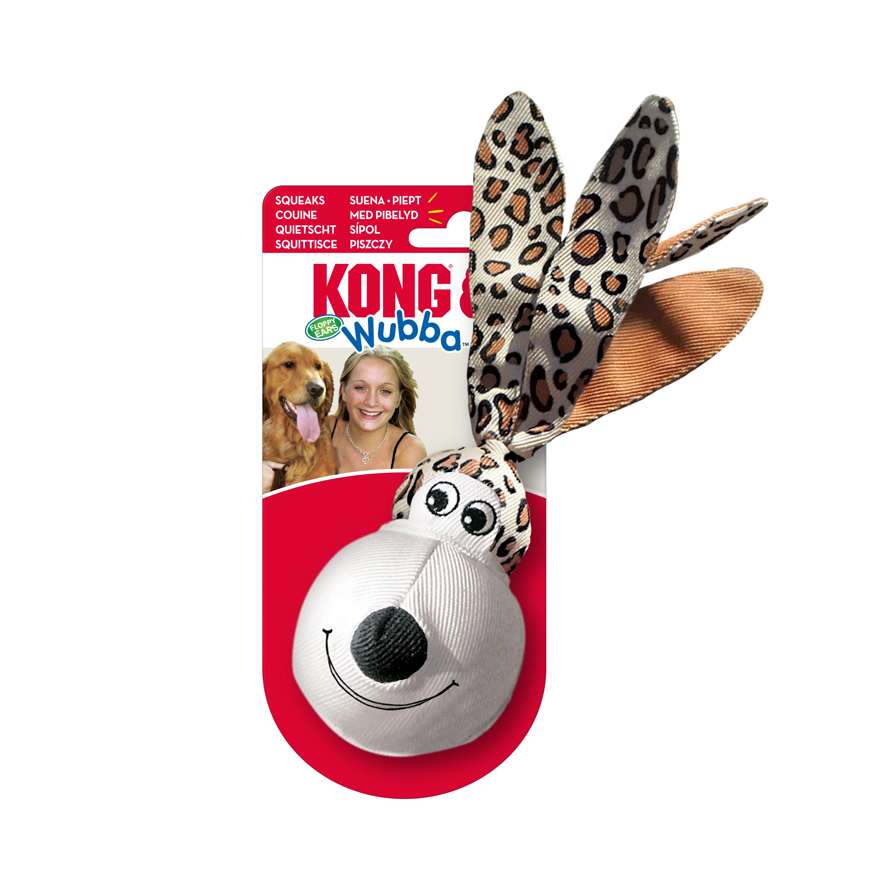KONG Wubba Floppy Ears Assorted Small