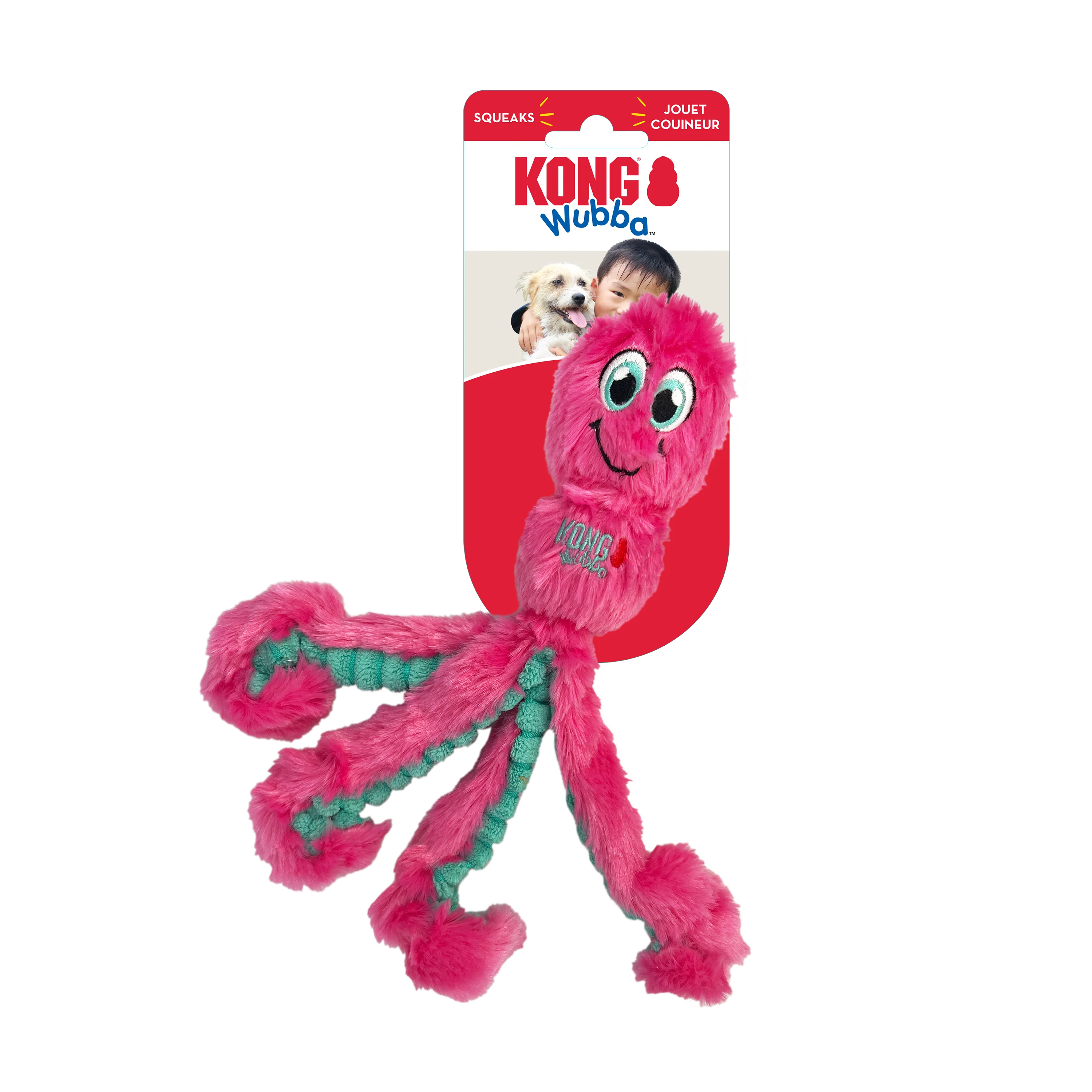 KONG Wubba™Octopus Assorted Small