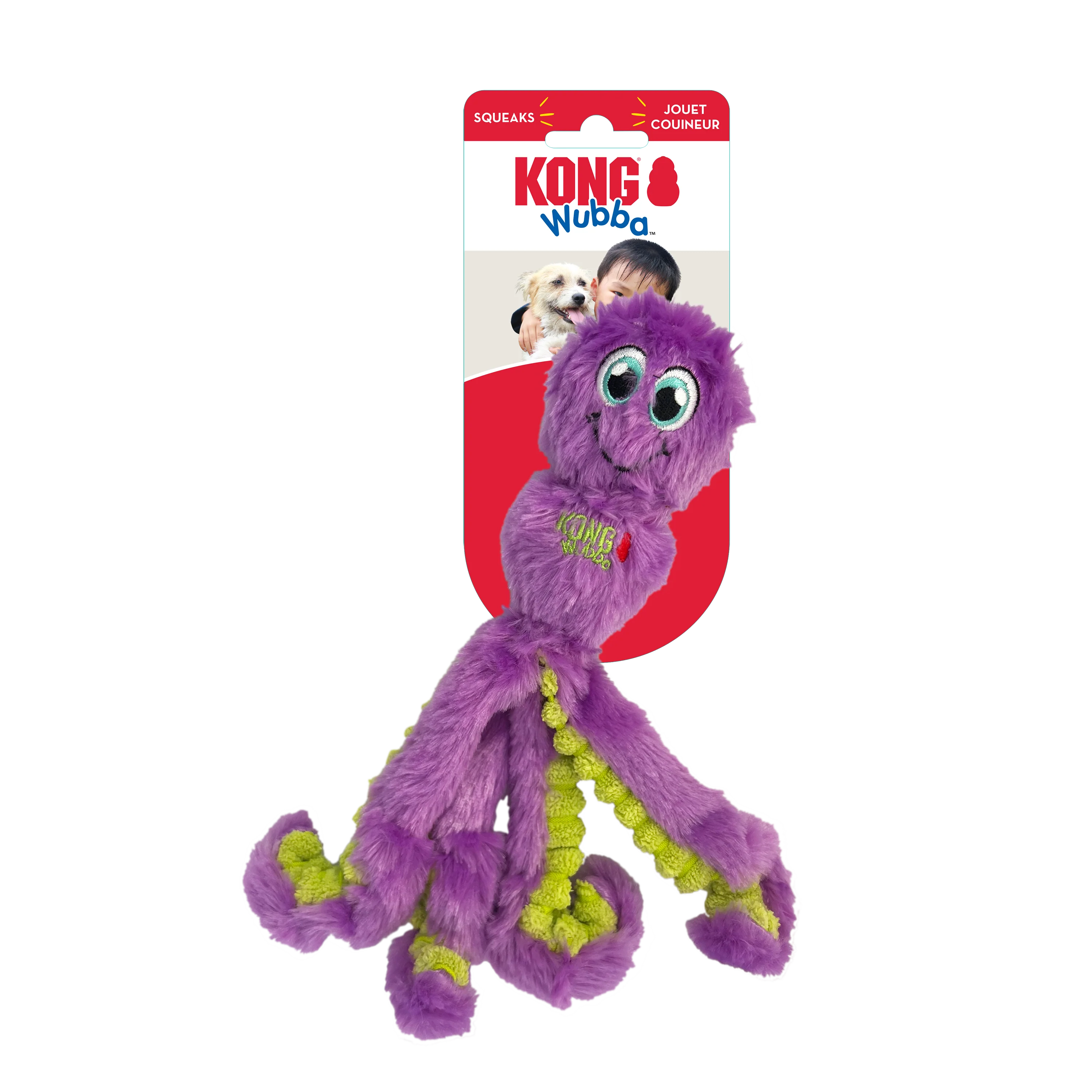KONG Wubba™Octopus Assorted Small - Image 3