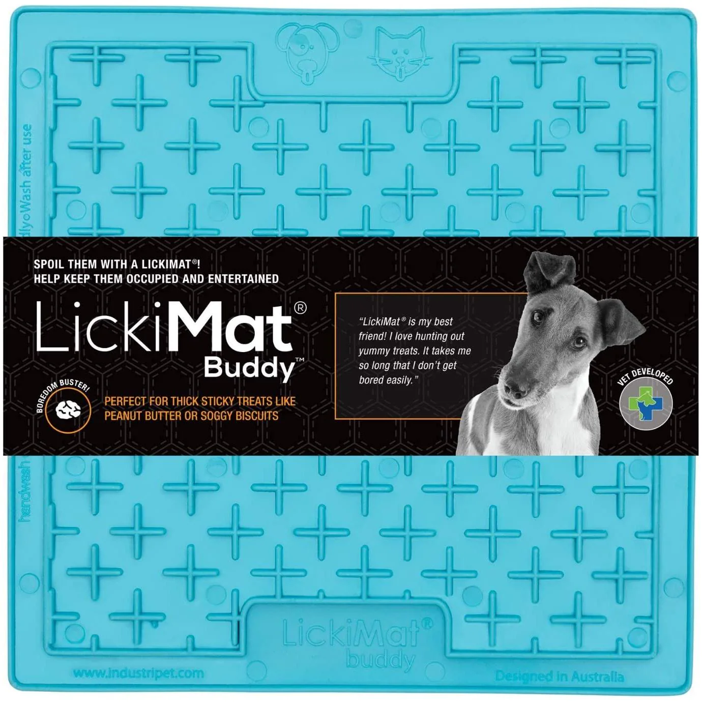 LickiMat Buddy for Dogs Turquoise