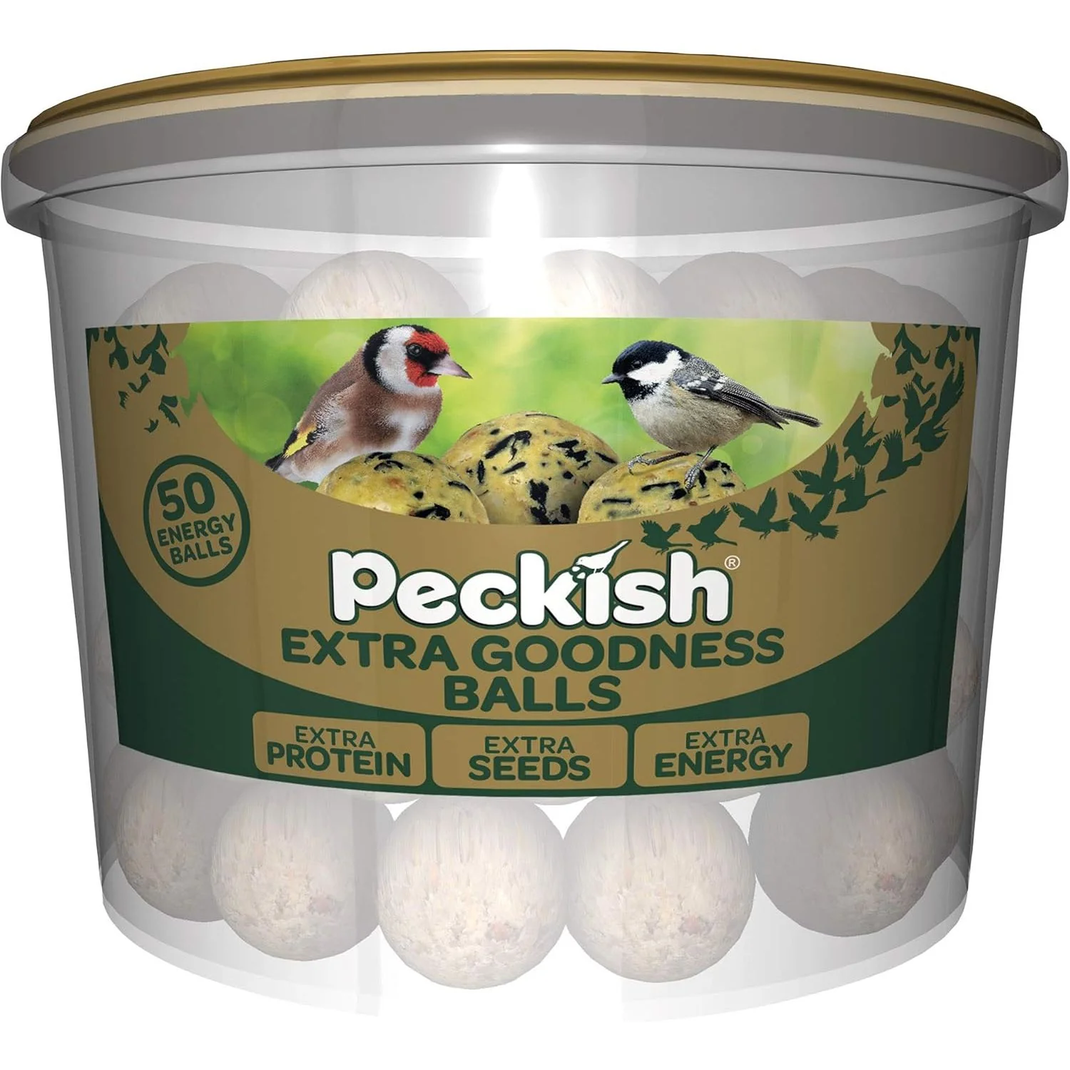 Peckish Extra Goodness Energy Ball 50 Tub, 60051413 - Image 4