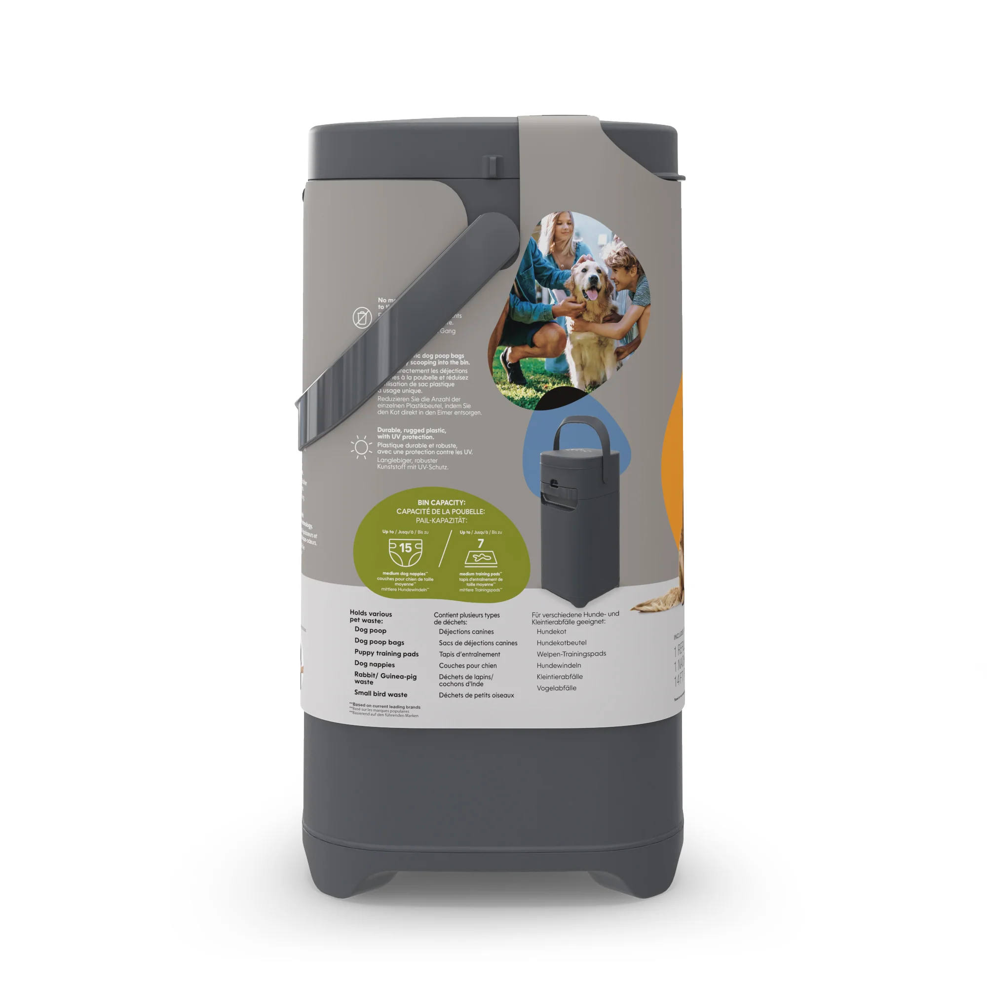 Pet Genie Dog Waste Disposal Bin With 1 Refill 14Ft (2M Use) - Image 8