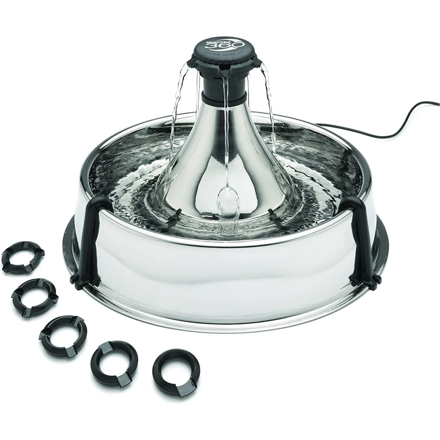 PetSafe Drinkwell 360 Stainless Steel Pet Fountain