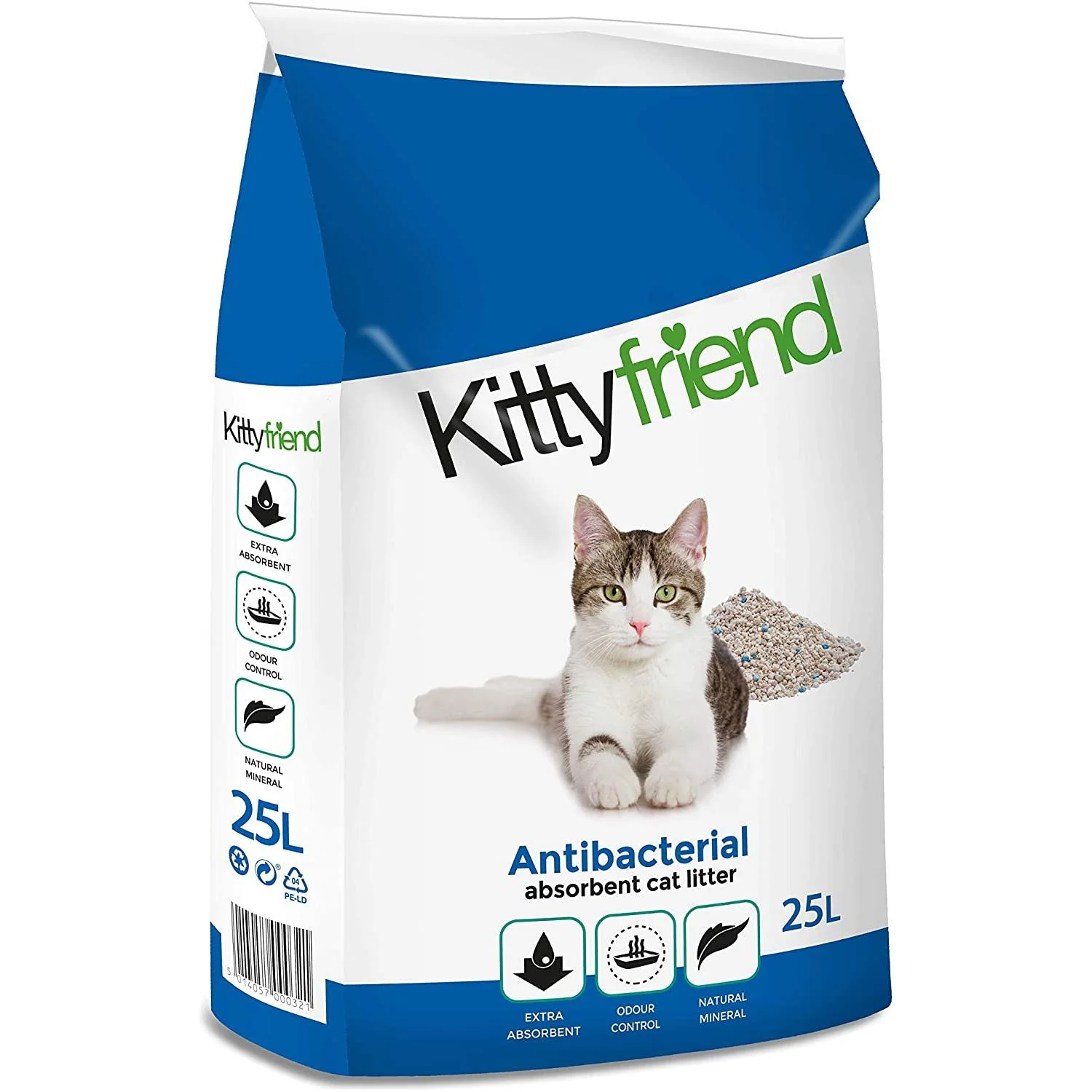 Sanicat "Kitty Friend" Antibacterial Cat Litter 25L