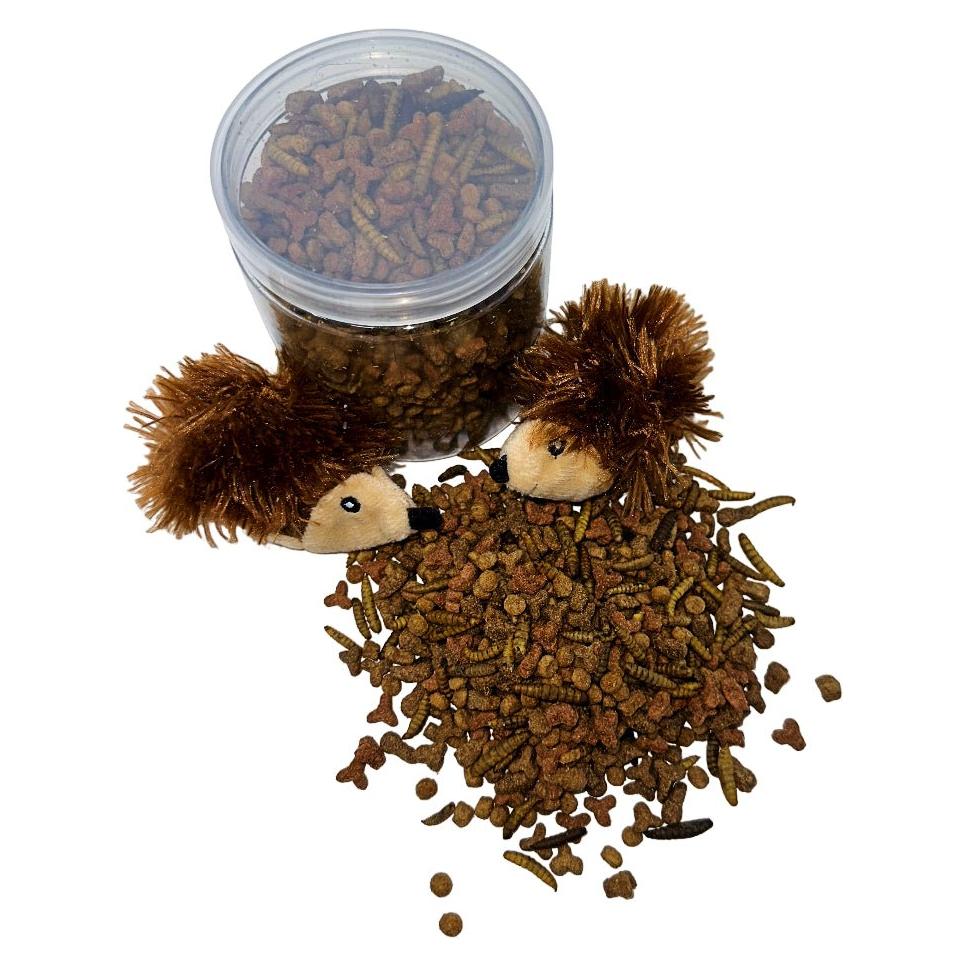 Superpet Premium Hedgehog Specialist Food With Added 25% Calciworms, 75% Kibble - Image 3