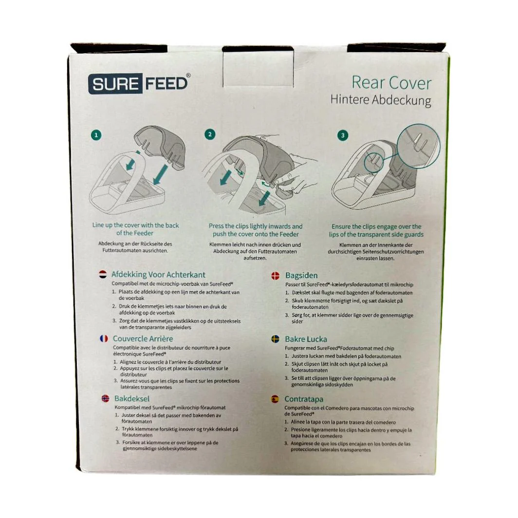 SureFeed Rear Cover For Microchip Pet Feeder (COVER ONLY) - Image 3