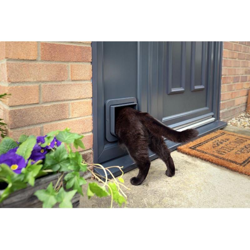 SureFlap Microchip Cat Flap Grey/White - Image 6